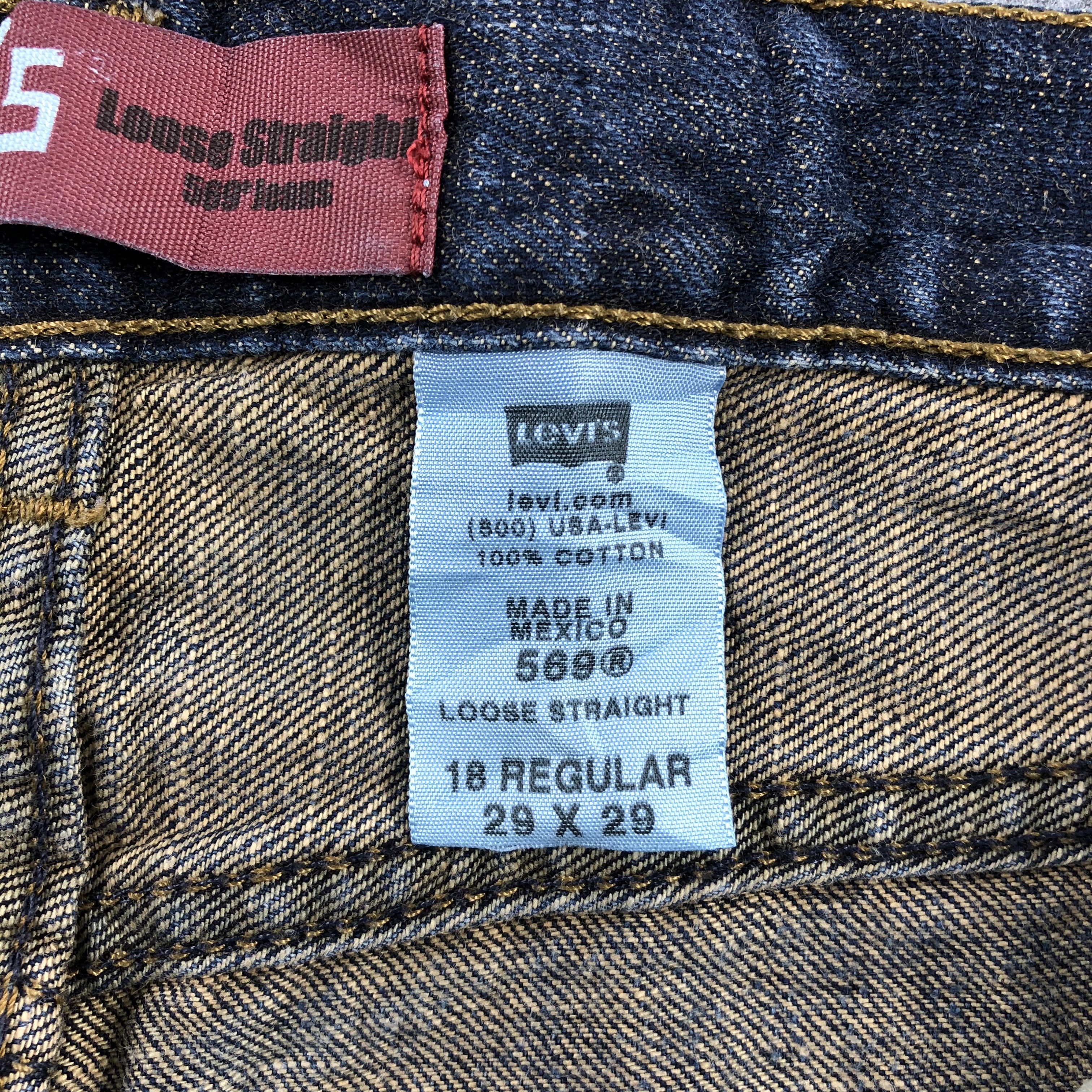 Levi's × Vintage Vintage Levis 569 Loose Straight Jeans-JM1140 Size US 31 - 9 Thumbnail