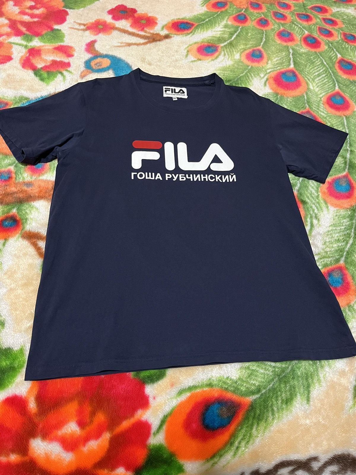 Gosha cheap fila tee