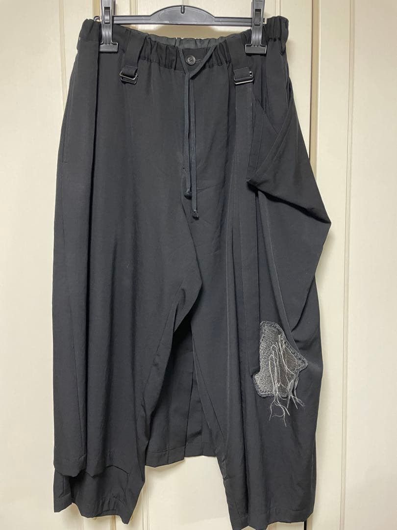 Yohji Yamamoto yohji yamamoto POUR HOMME/20aw Patched Wrap Pants Size US 31 - 2 Thumbnail