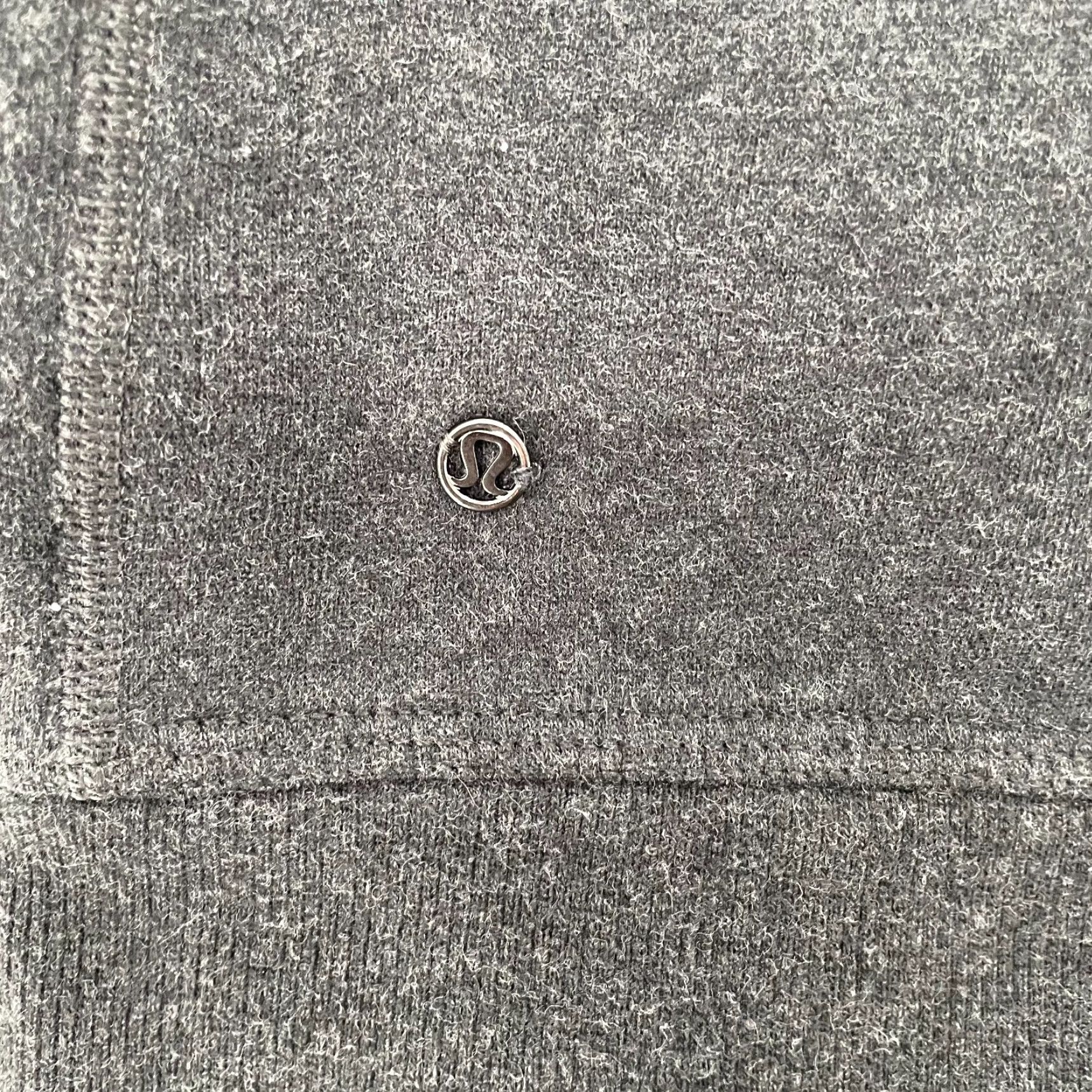 Lululemon Lululemon Jacket Womens 6 Gray Yin To My Yang Cardigan Fleece Snap Pocket Ladies Size M / US 6-8 / IT 42-44 - 5 Thumbnail