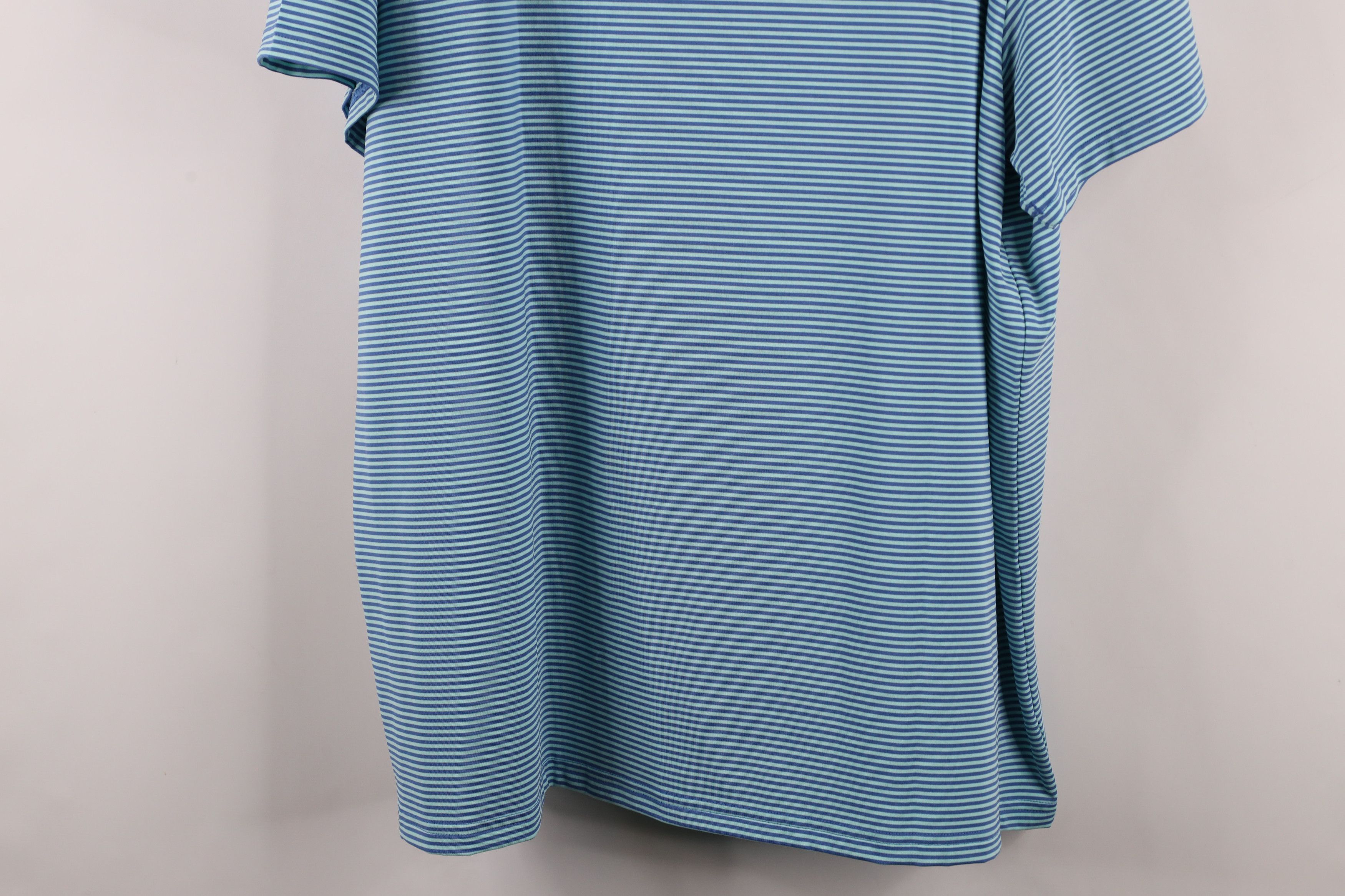 Bonobos × Vintage Bonobos Fit Stretch Striped Collared Golf Polo Shirt Blue Size US XXL / EU 58 / 5 - 9 Thumbnail