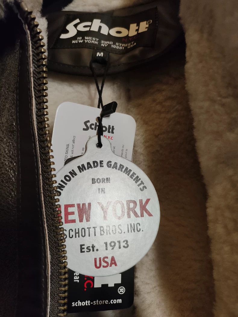 Schott Schott Women's fur jacket Size US M / EU 48-50 / 2 - 7 Thumbnail