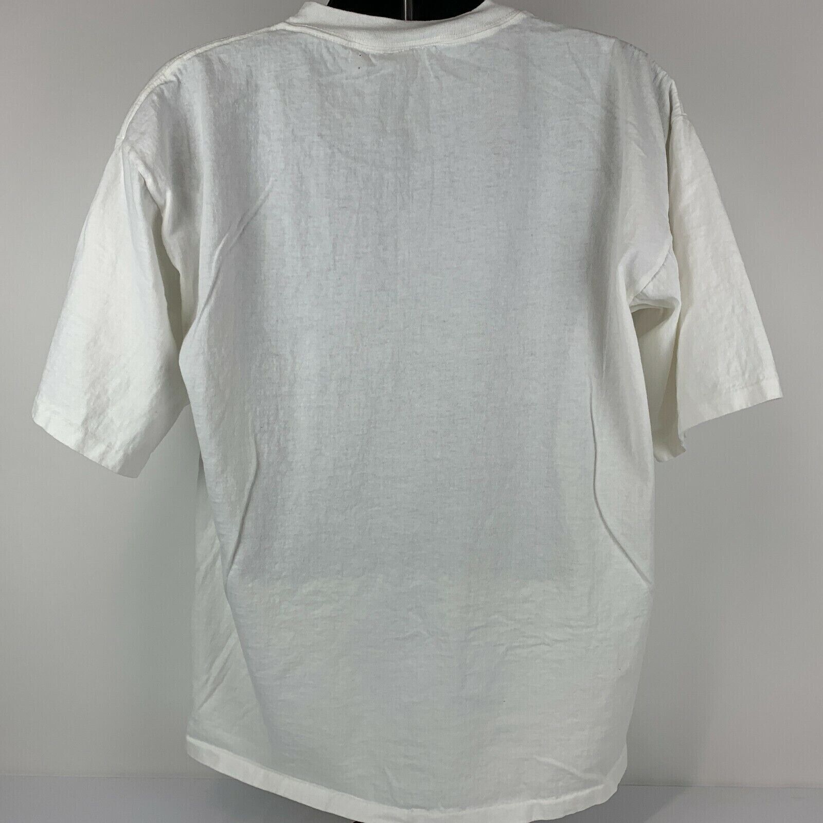 Vintage Vintage 90s Las Vegas Ain't Fun Don't Do It T Shirt White XL Size US XL / EU 56 / 4 - 3 Thumbnail