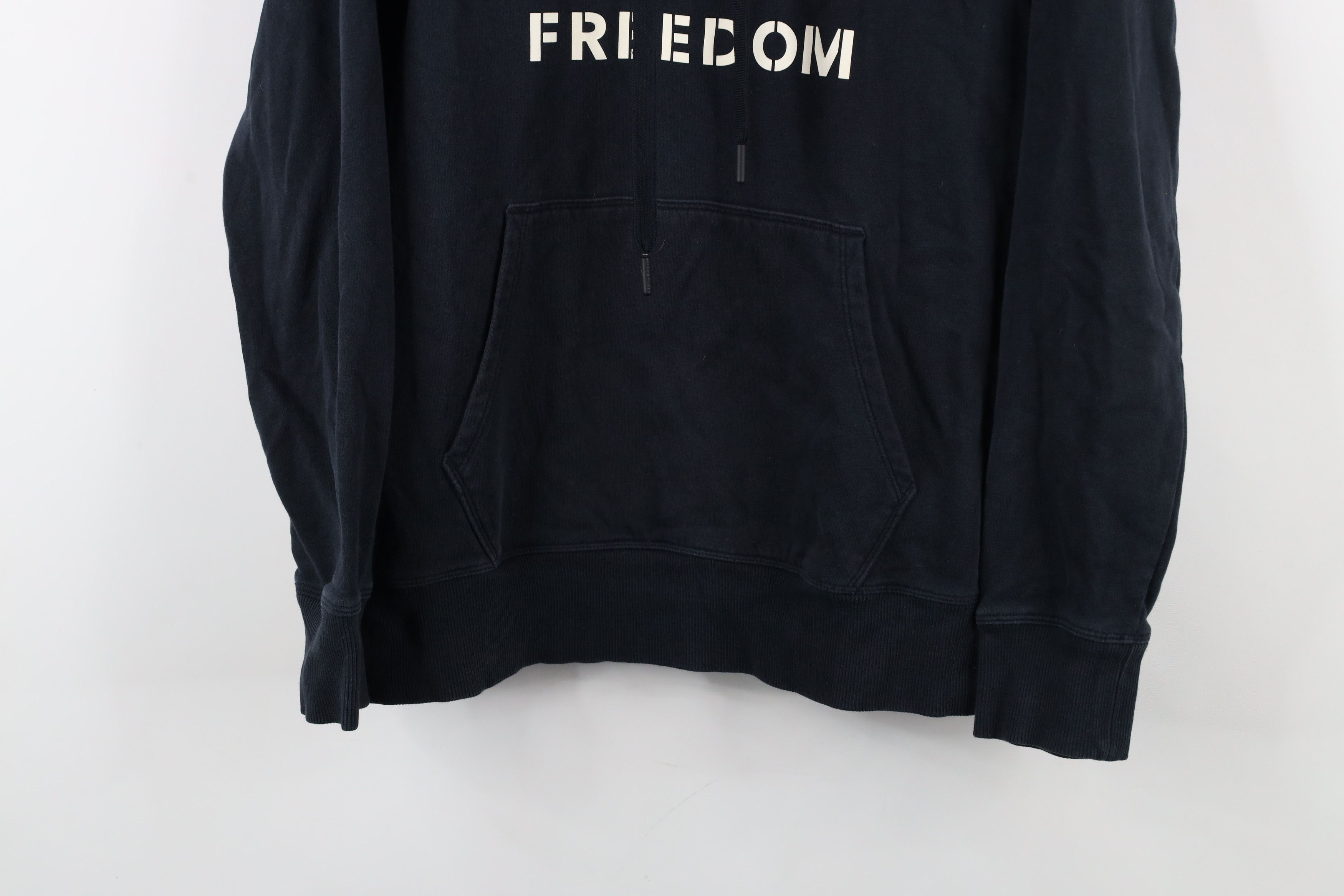 Under Armour × Vintage Under Armour Spell Out USA Flag Freedom Hoodie Sweatshirt Size S / US 4 / IT 40 - 3 Thumbnail