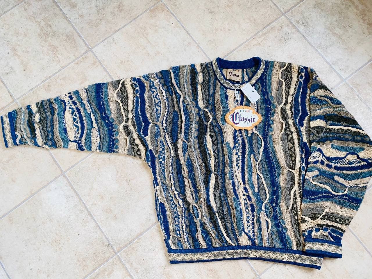 Coogi × Supreme 90s 3D cotton sweater Patta Supreme Size US XL / EU 56 / 4 - 5 Thumbnail