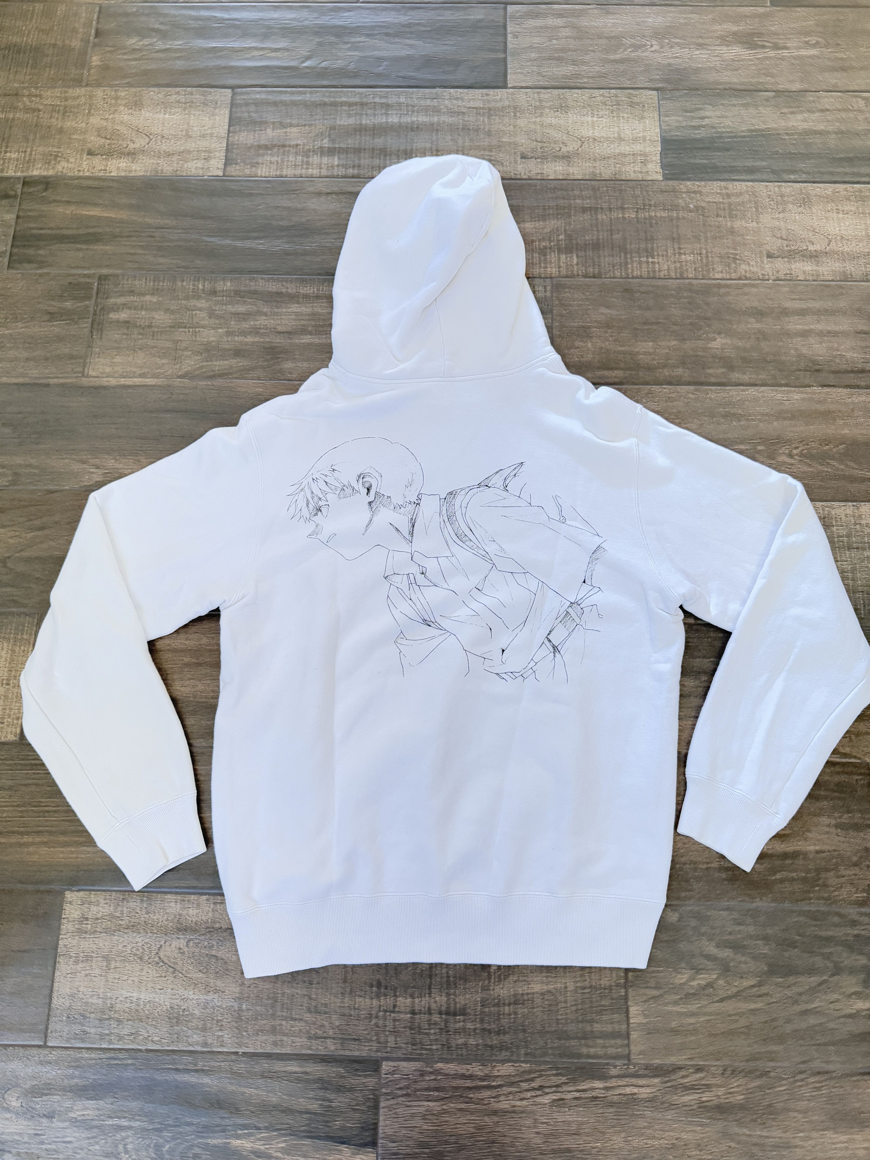 Undercover Evangelion Shinji Don't Run Away Hoodie EVA 1