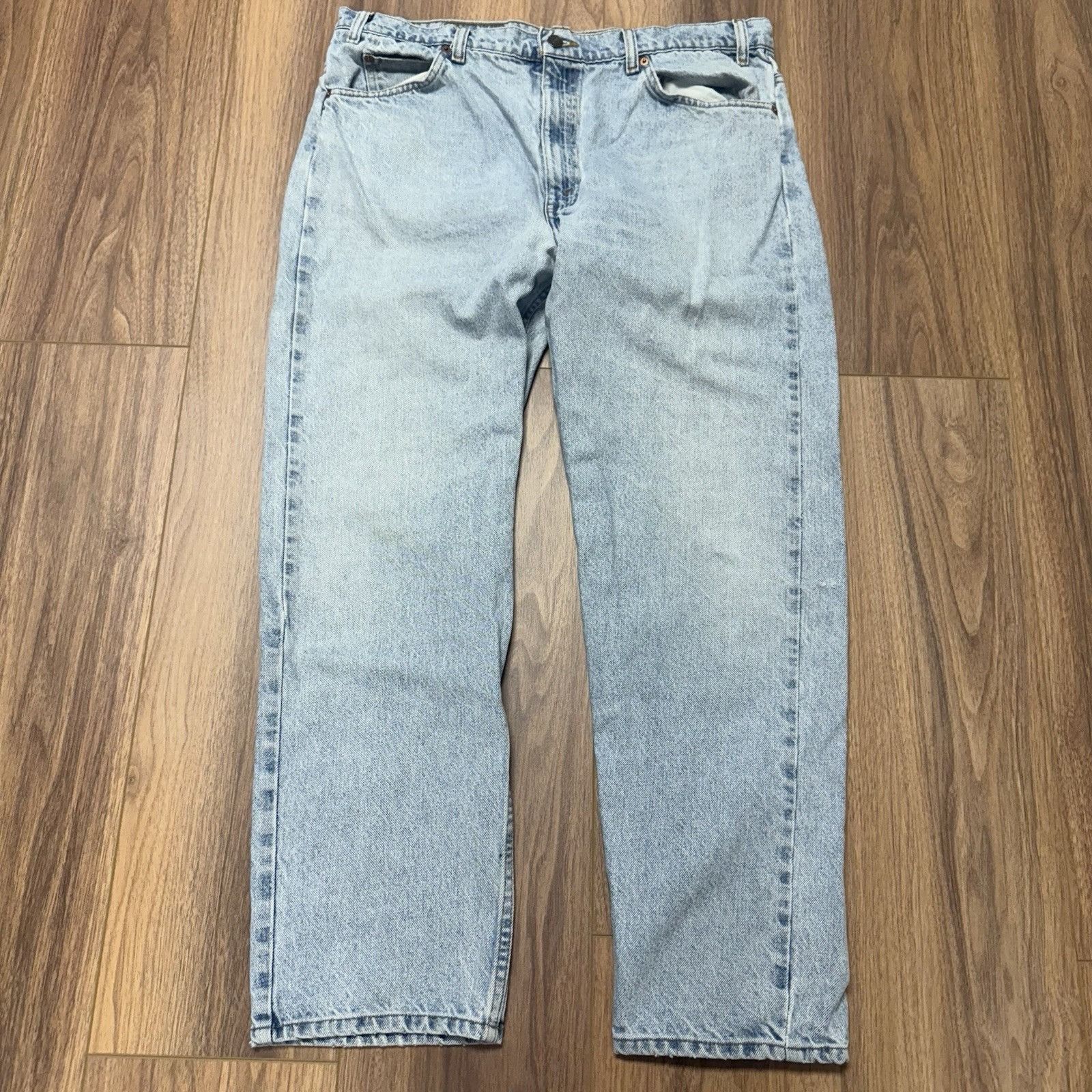 Levi's Vintage Levi's 505 Orange Tab Jeans Mens 40x30 (38x29) Light Size US 40 / EU 56 - 1 Thumbnail