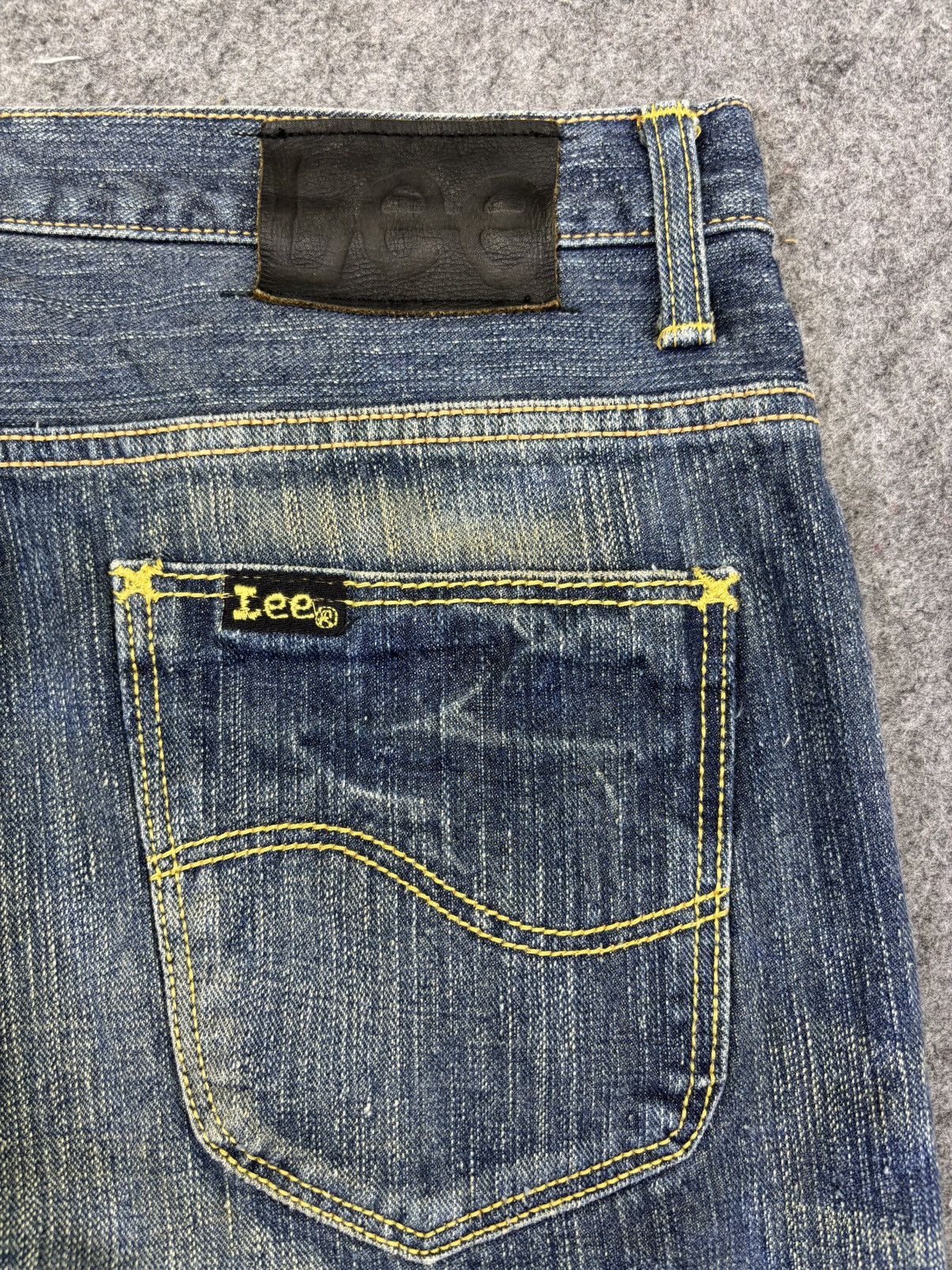 Lee 💥90s Style💥Lee Insane Fades Relaxed Denim F937 Size US 35 - 12 Thumbnail