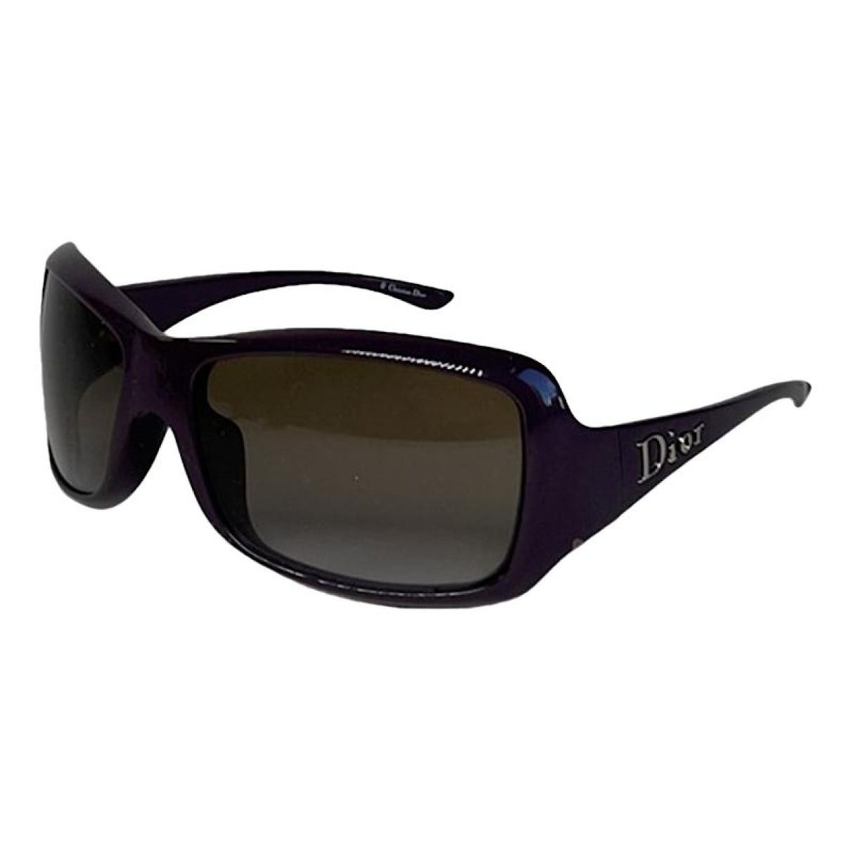Dior Purple Plastic Sunglasses Size ONE SIZE - 1 Thumbnail