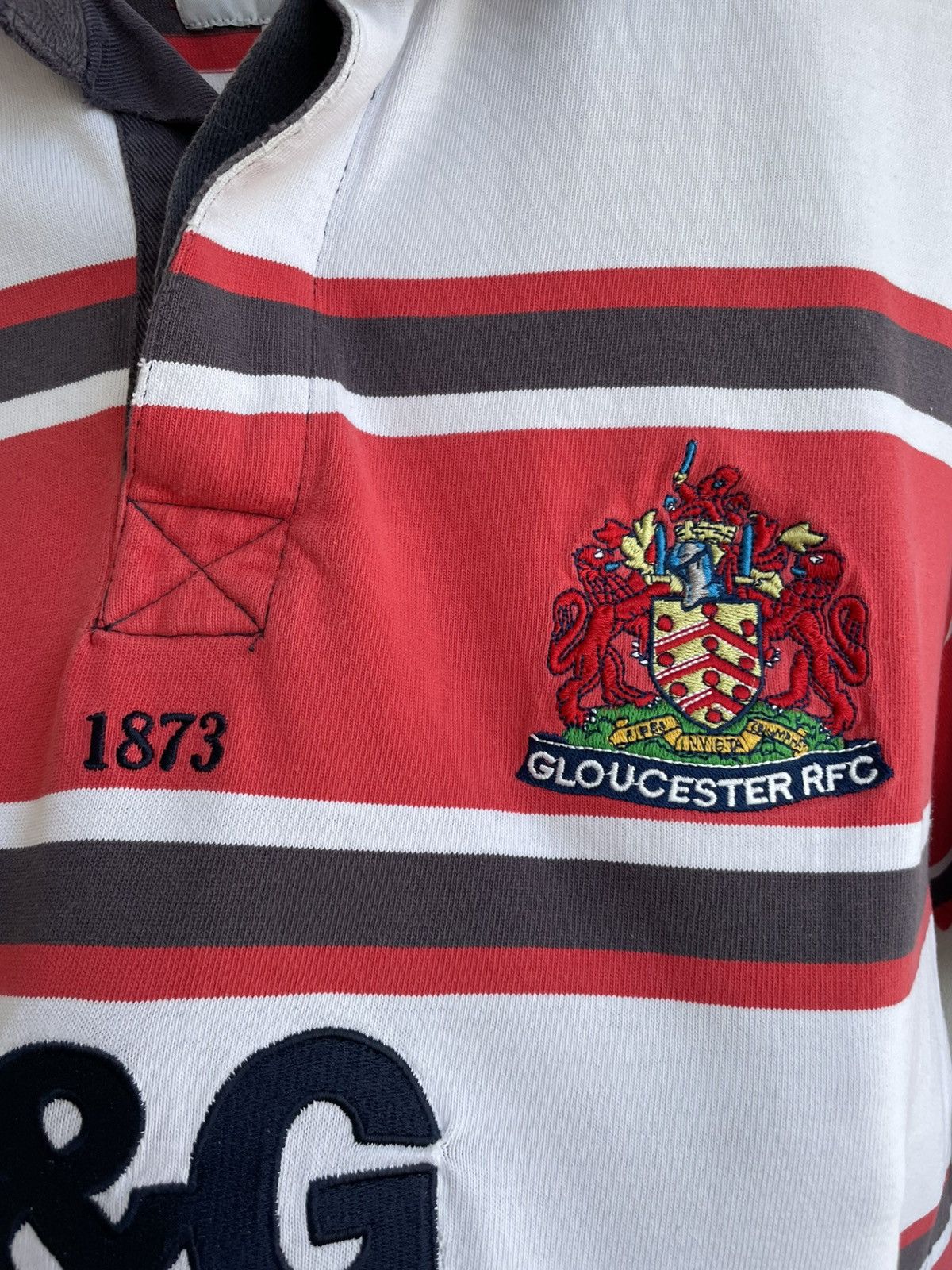 Cotton Traders Gloucester 2003 2004 Home Rugby Jersey Shirt Cotton Traders Size US XL / EU 56 / 4 - 8 Thumbnail