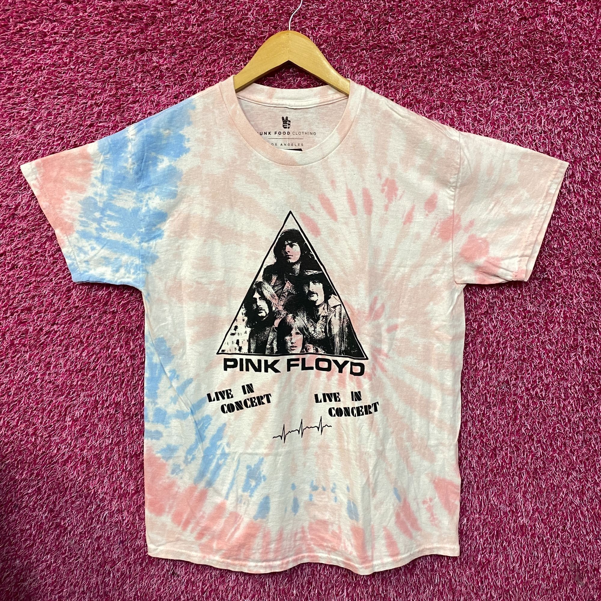 Pink Floyd Pink Floyd Live In Concert Tie Dye T-Shirt Medium Size US M / EU 48-50 / 2 - 1 Thumbnail
