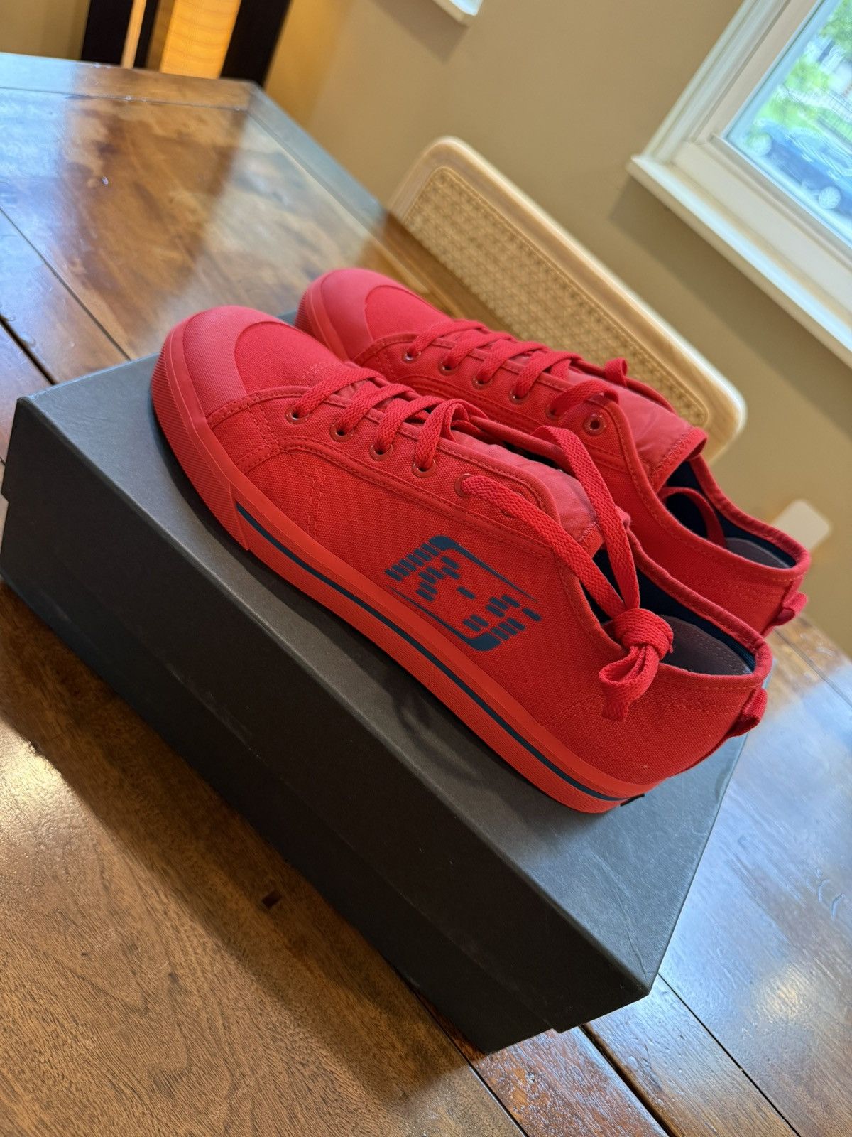 Raf Simons x Adidas Matrix Spirit Low - Red Tomato