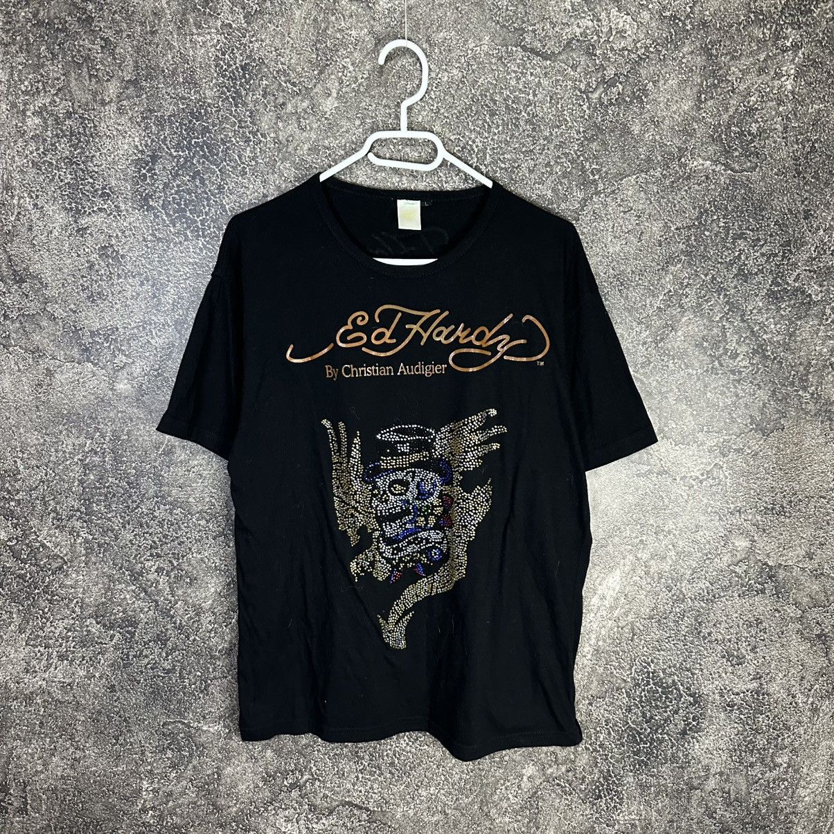 Ed Hardy Vintage Rare Y2K Ed Hardy T-Shirt Size L / US 10 / IT 46 - 1 Thumbnail