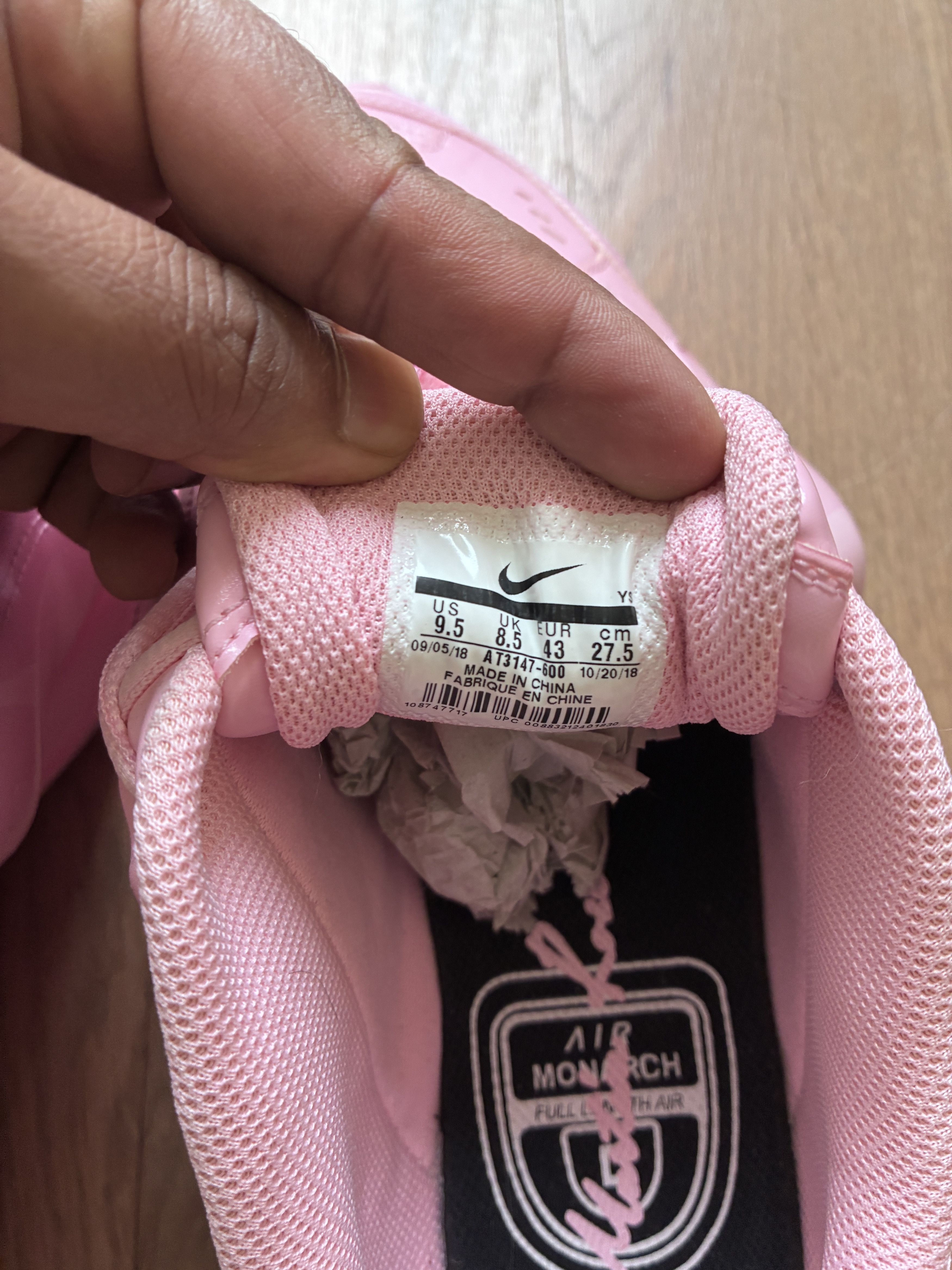 Martine Rose × Nike Nike x Martine Rose Air Monarch 4 sneakers Size US 9.5 / EU 42-43 - 7 Thumbnail