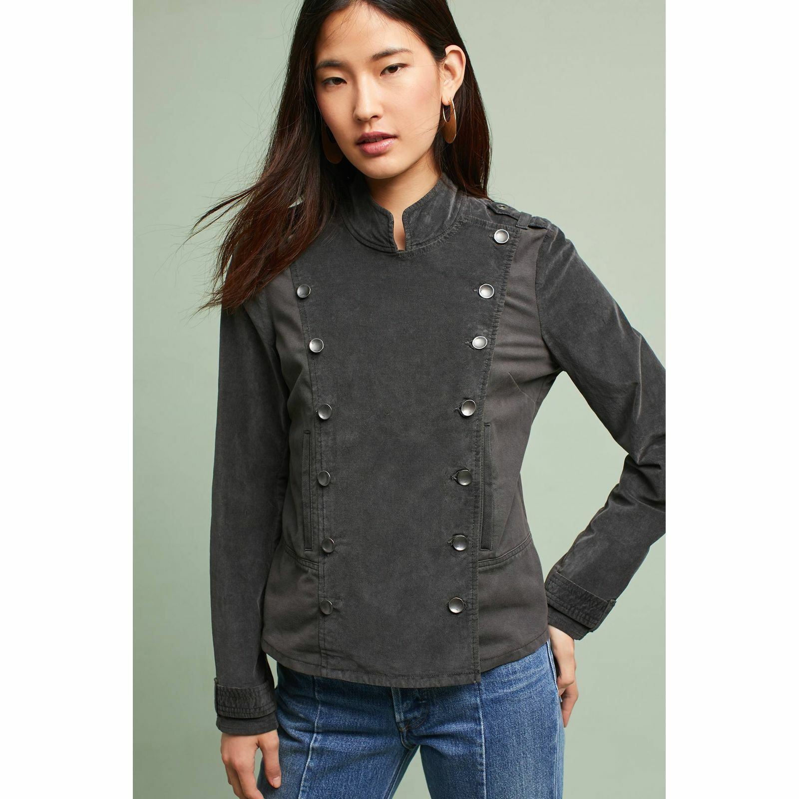 Anthropologie New Anthropologie Marrakech Knit Cadet Jacket $158 SMALL Size S / US 4 / IT 40 - 3 Thumbnail