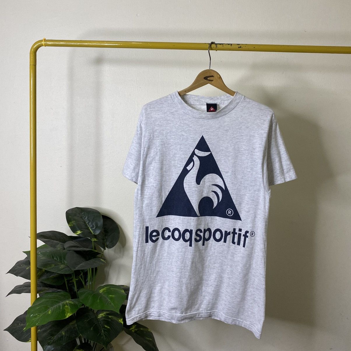 Le Coq Sportif 1990s Lecoq Sportif Big Logo T Shirt Size US M / EU 48-50 / 2 - 1 Thumbnail