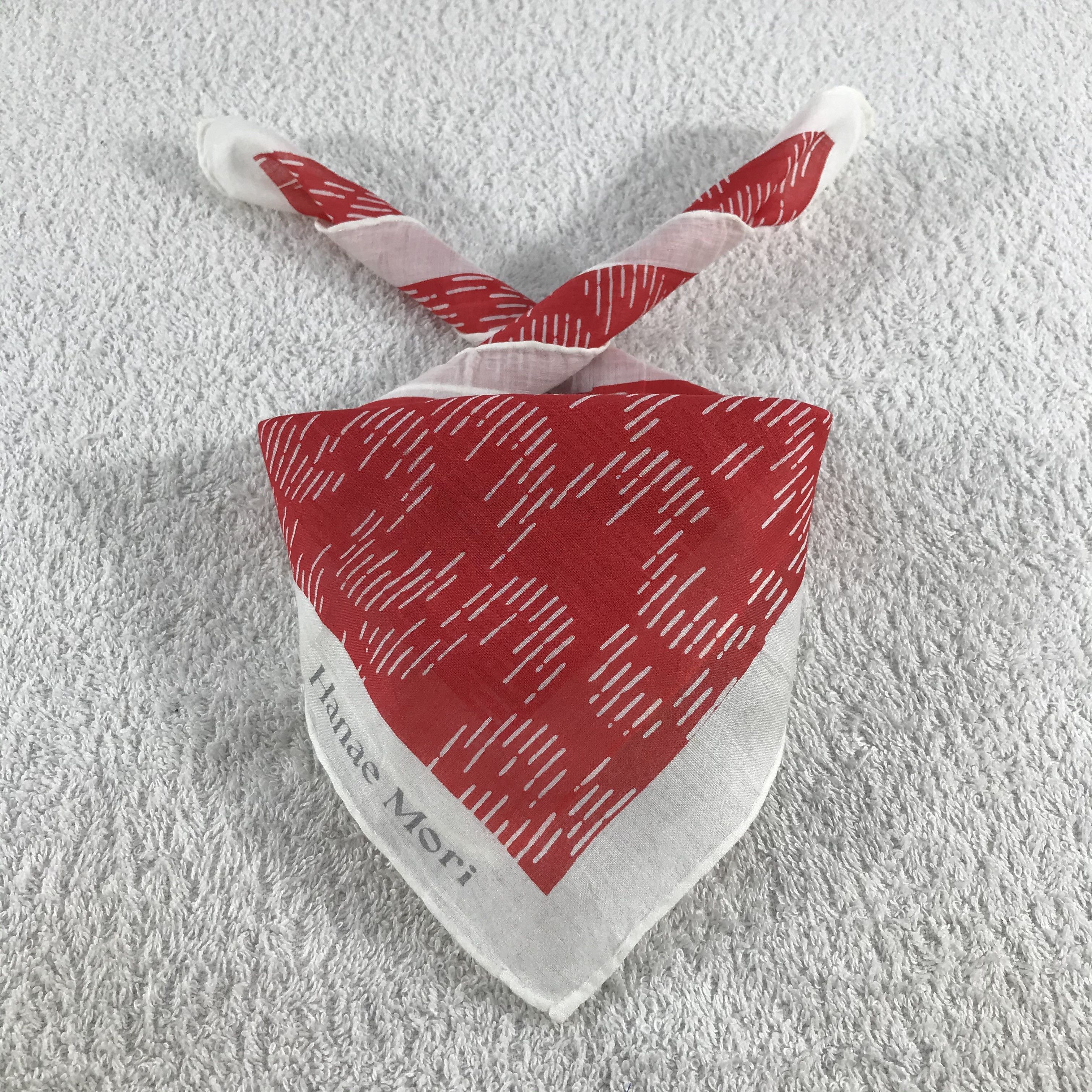 Hanae Mori × Vintage Hanae Mori Bandana / Handkerchief / Neckerchief - S142 Size ONE SIZE - 3 Thumbnail