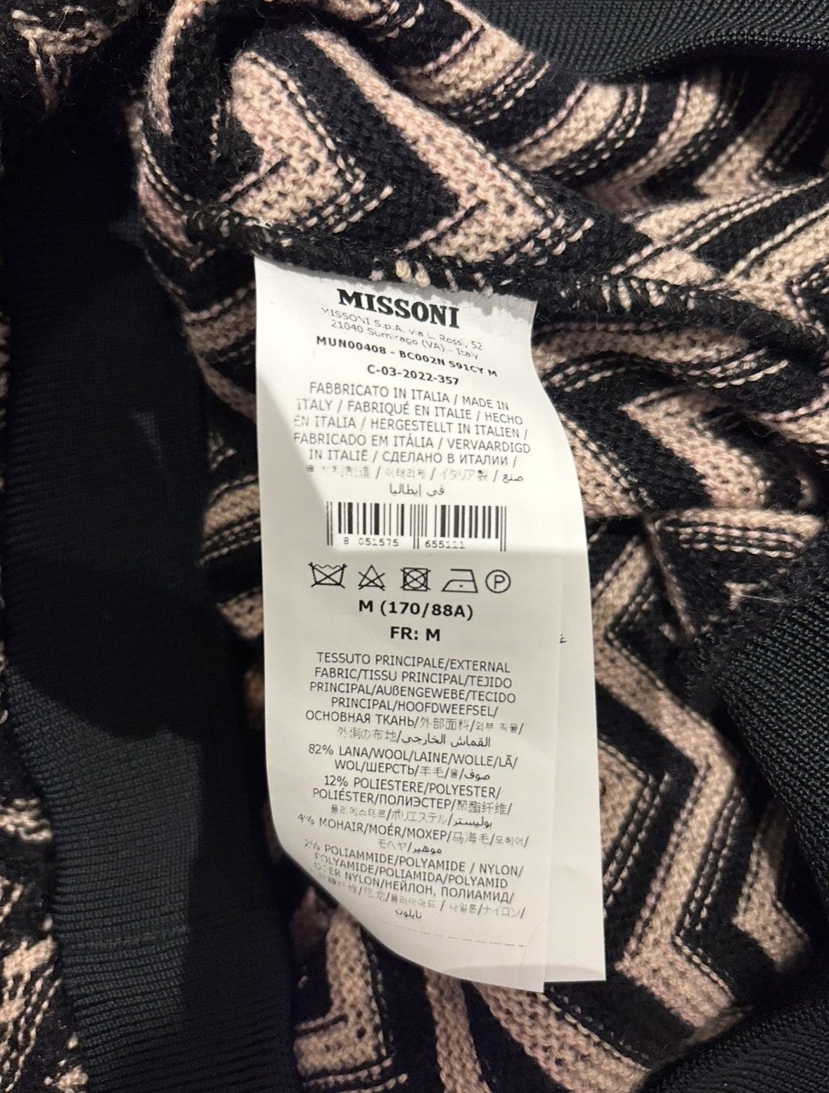 Missoni Missoni wool sweater vest Size US M / EU 48-50 / 2 - 3 Thumbnail