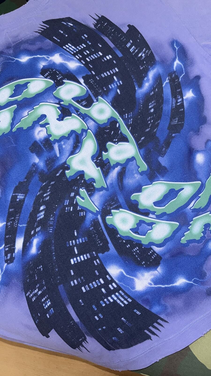 Godspeed Godspeed Purple Wash Liberty Tears Tee Size US M / EU 48-50 / 2 - 4 Thumbnail