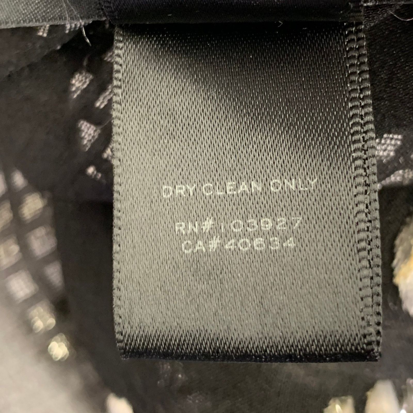 Marc Jacobs Size 2 Black Silver Silk Blend Jacquard Sleeveless Dress Size XS / US 0-2 / IT 36-38 - 9 Thumbnail