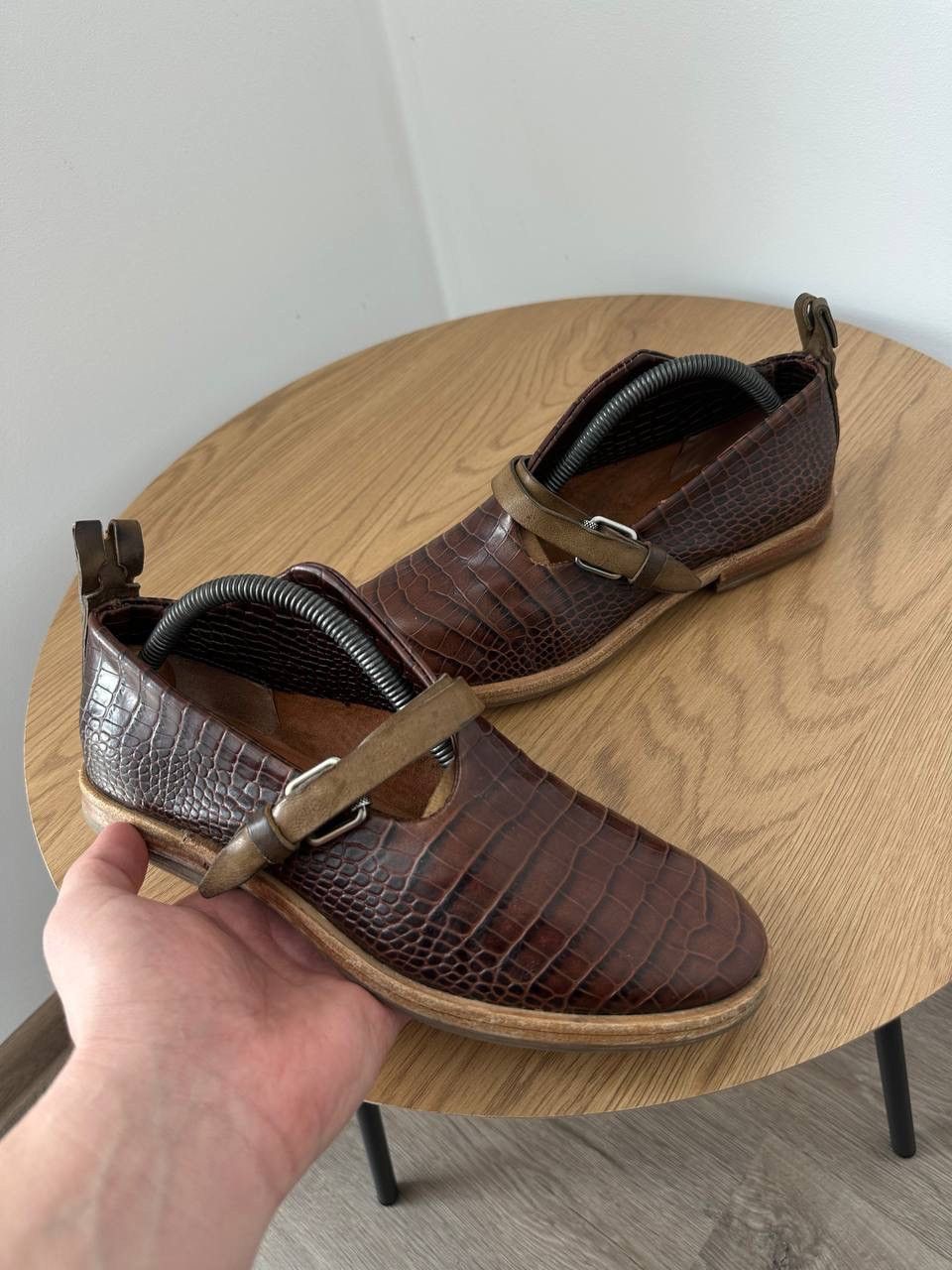 A.S.98 × Vintage Vintage A.S98 Japanese Brown Womesn Shoes Size US 7 / IT 37 - 4 Thumbnail