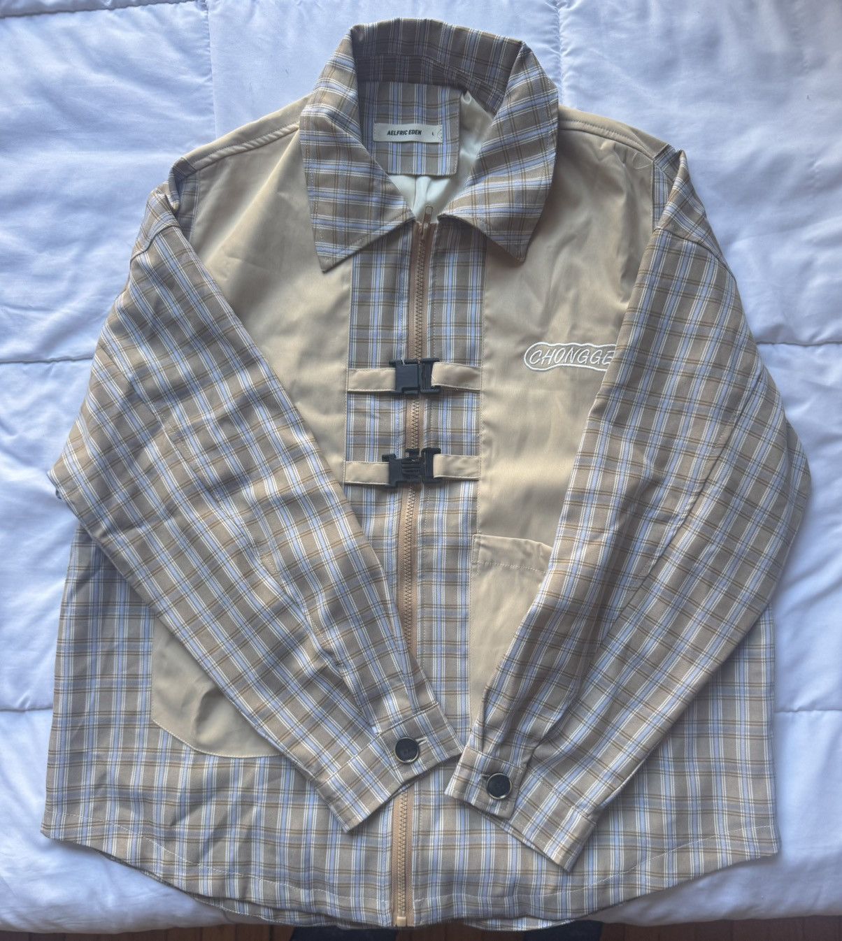 Other Aelfric Eden Vintage Plaid Two-Piece Varsity Jacket Size US L / EU 52-54 / 3 - 1 Thumbnail
