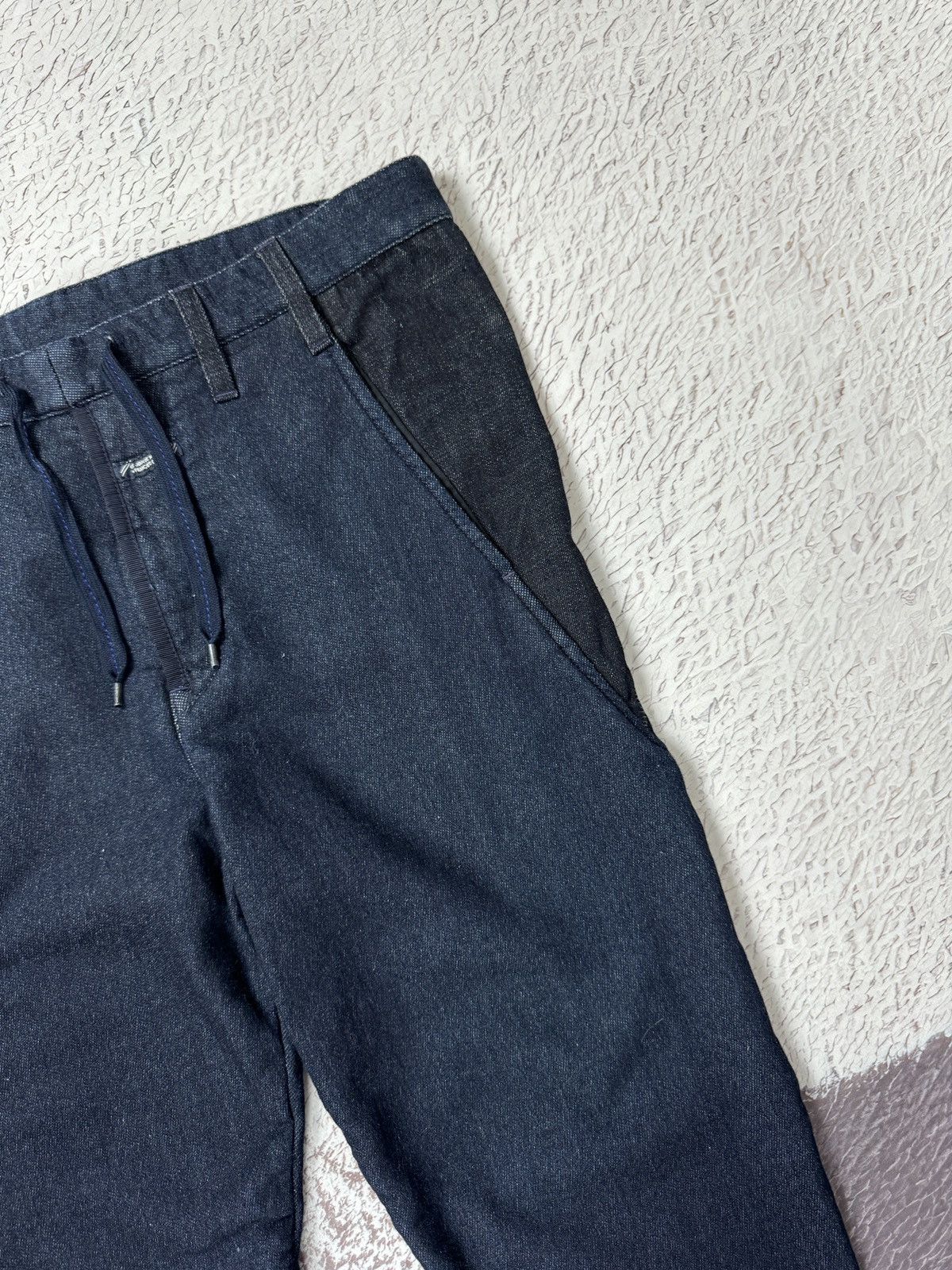 Marithe + Francois Girbaud Le Jean de Marithe Francois Girbaud denim nylon hybrid pants Size US 33 - 9 Thumbnail