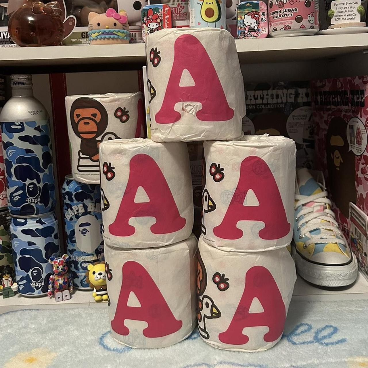 Bape × Nigo × Vintage Vintage Bape Baby Milo Individual Wrapped Toilet Paper Size ONE SIZE - 2 Thumbnail