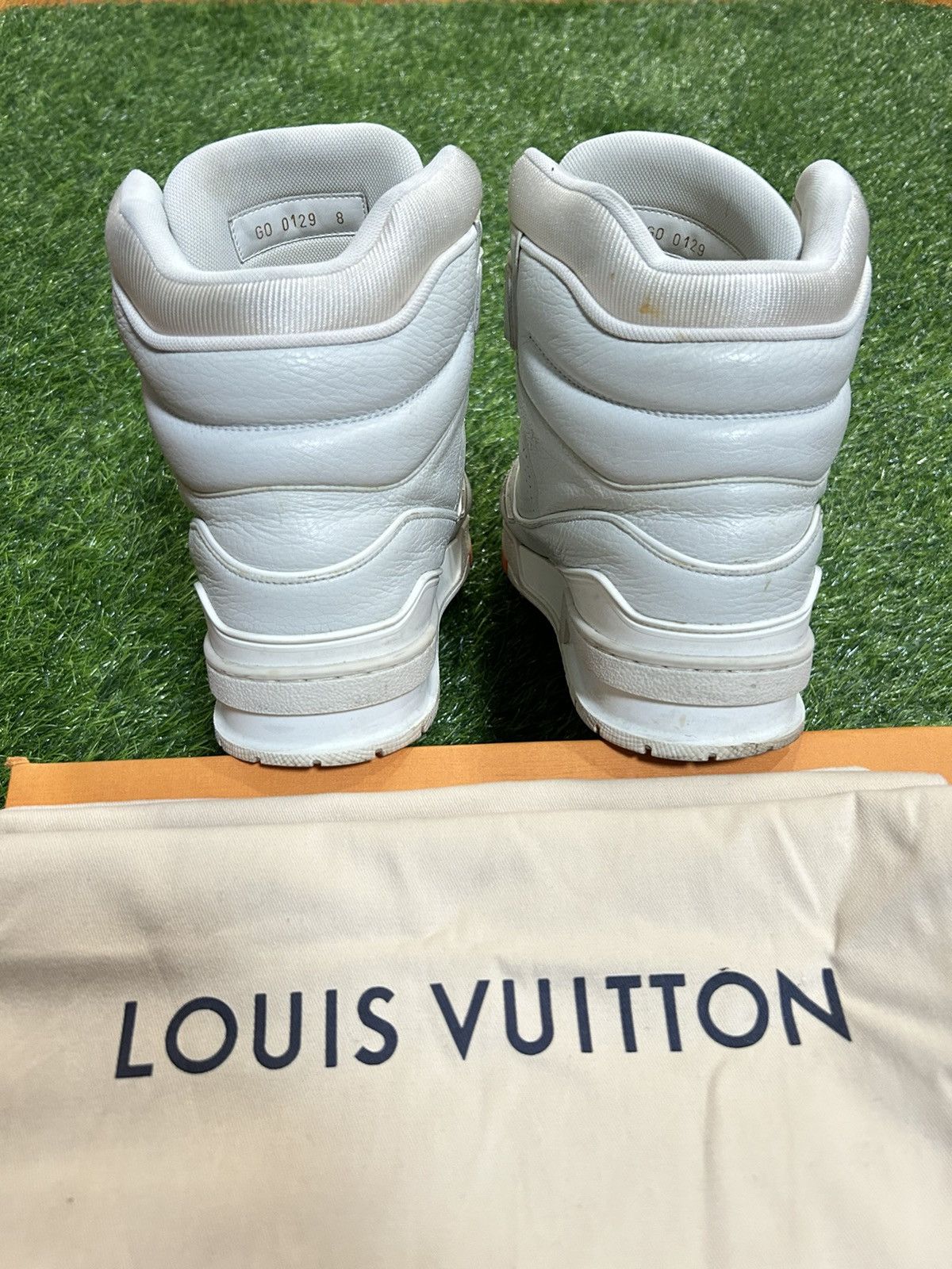 Louis Vuitton Louis Vuitton High Top Trainer Size US 8 / EU 41 - 7 Thumbnail