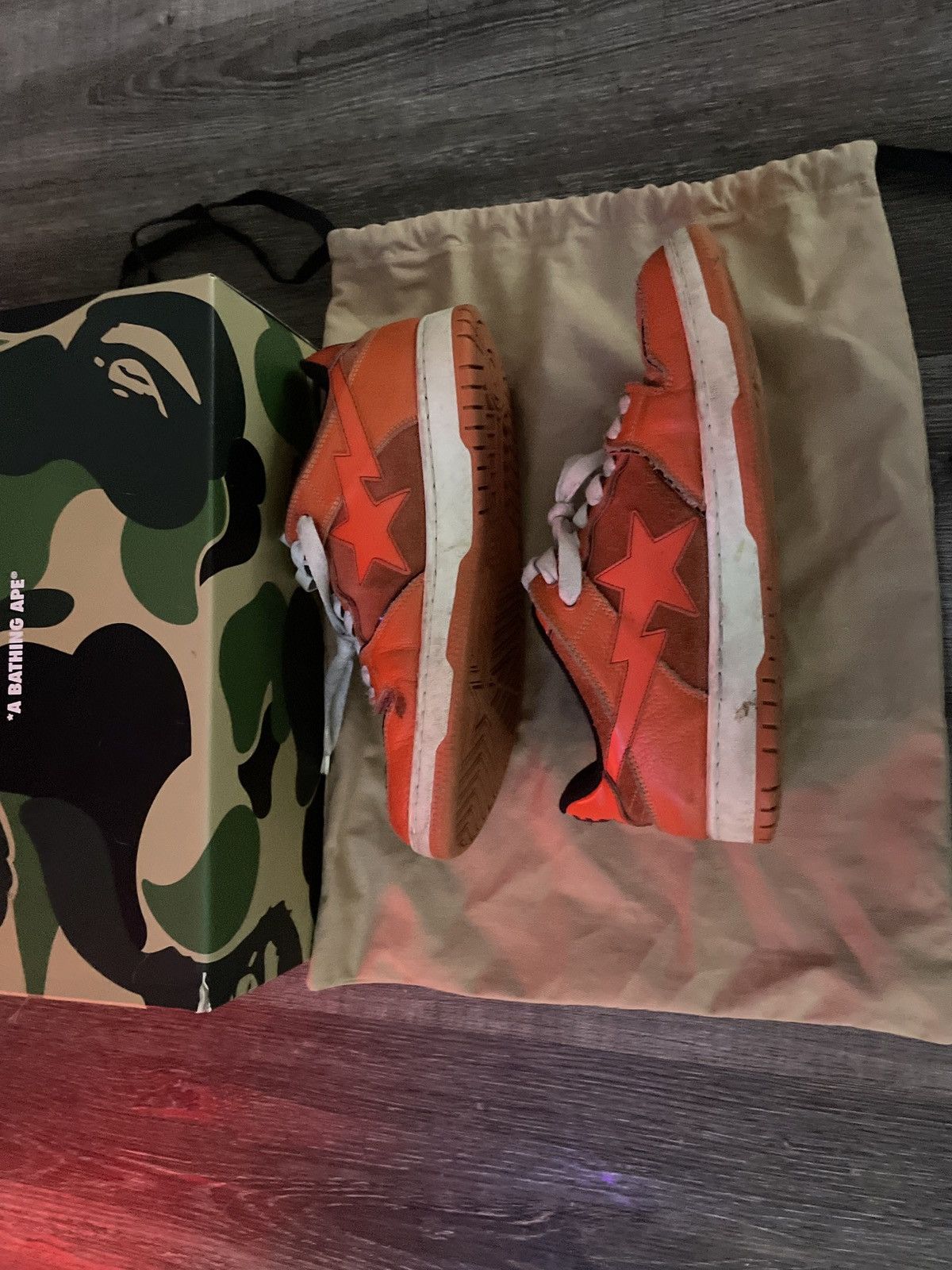 Bape A Bathing Ape Bape SK8 Sta Size US 9.5 / EU 42-43 - 4 Thumbnail