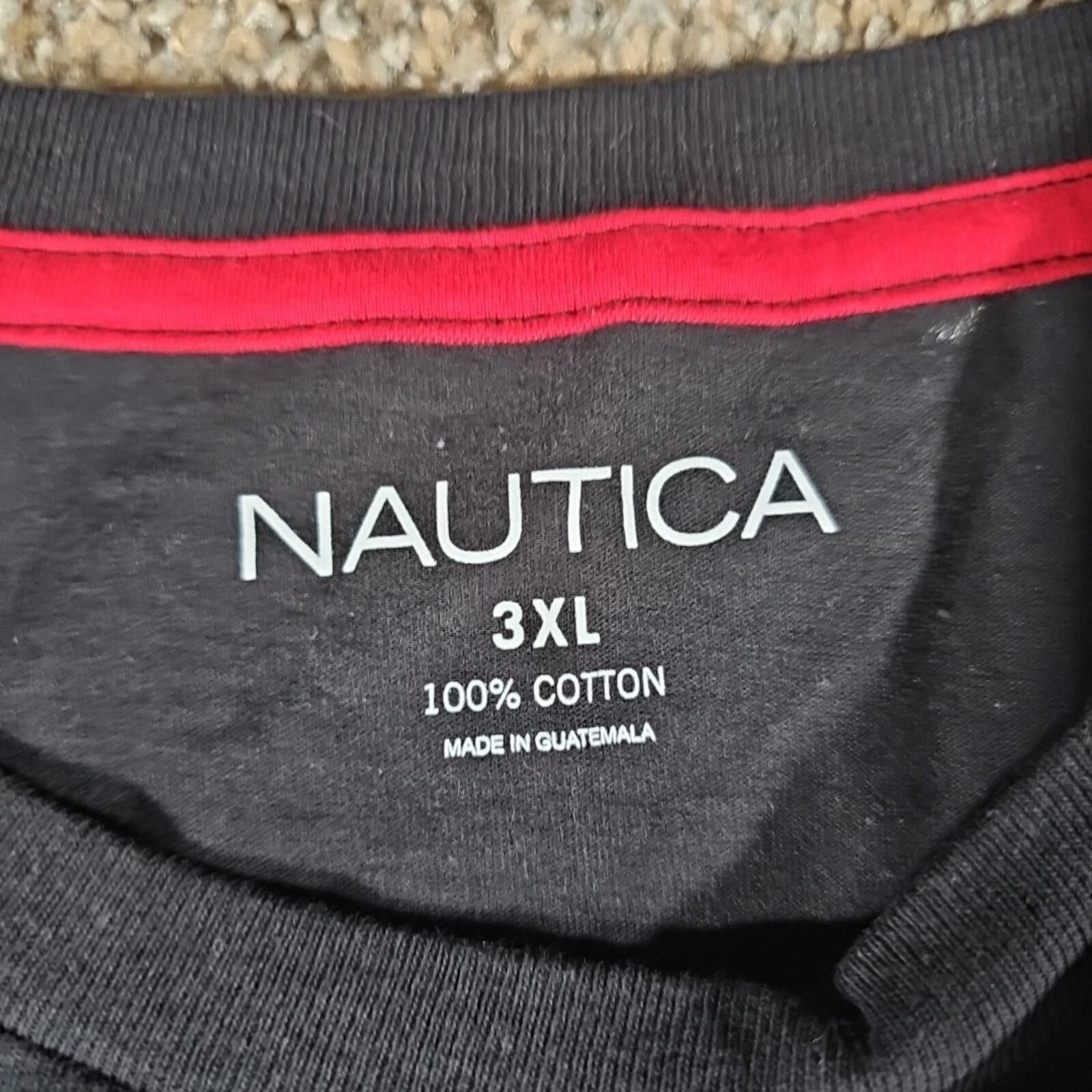 Nautica Nautica Tshirt 3XL black Size US XXL / EU 58 / 5 - 4 Thumbnail