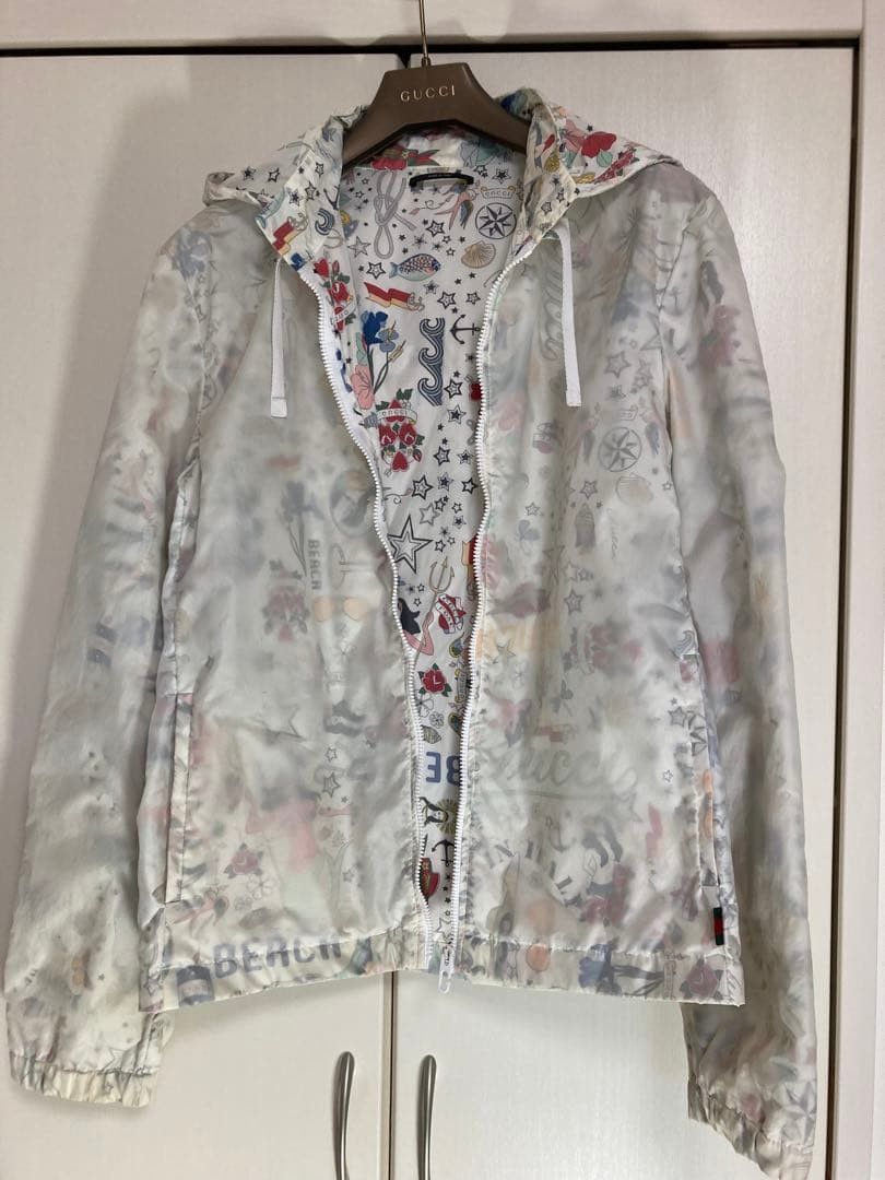 Gucci Gucci Nylon Parka - White, XL Rare Size US XL / EU 56 / 4 - 1 Thumbnail