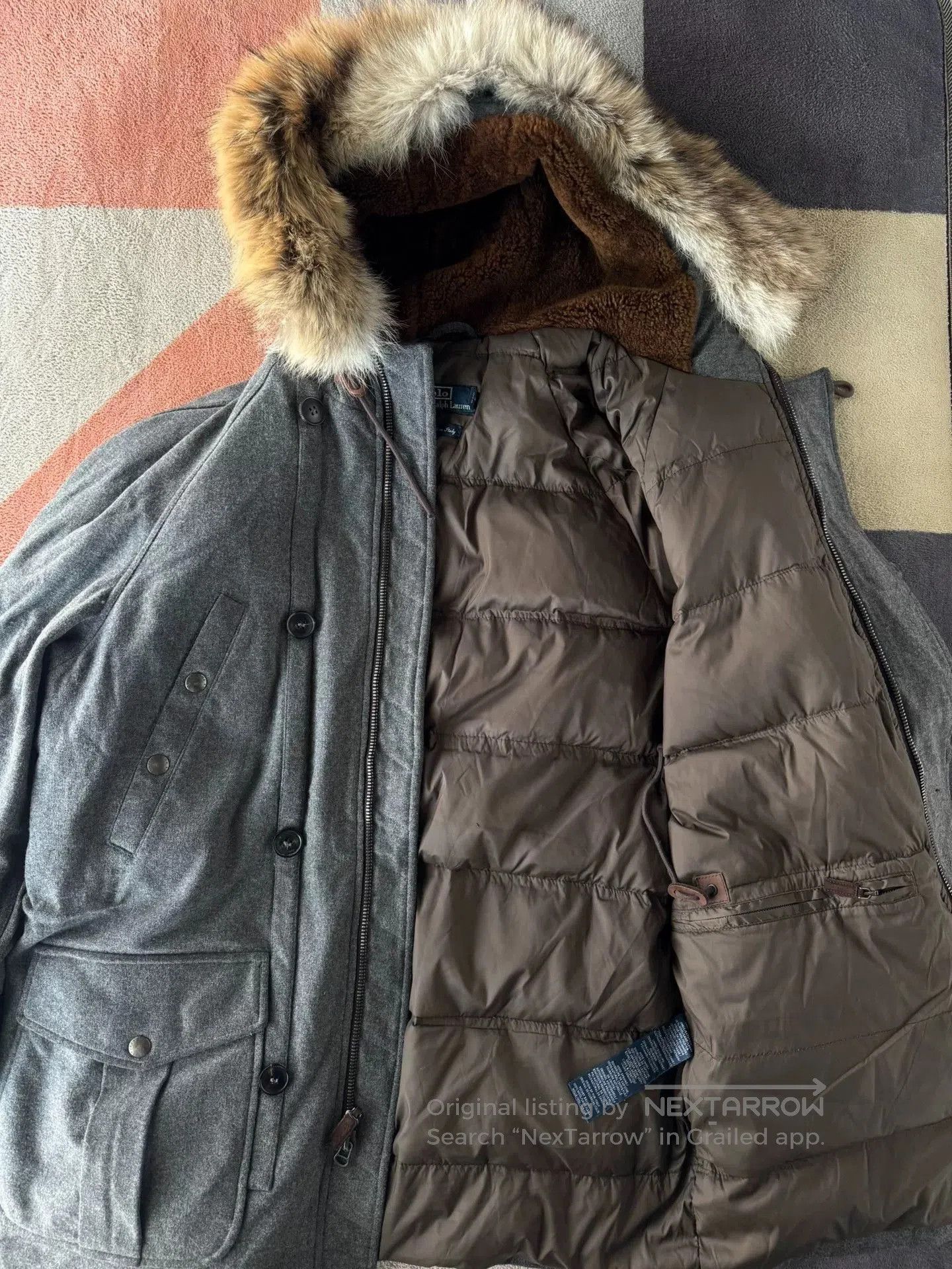 Polo Ralph Lauren Ralph Lauren Polo Wool Down Jacket. Size US M / EU 48-50 / 2 - 4 Thumbnail