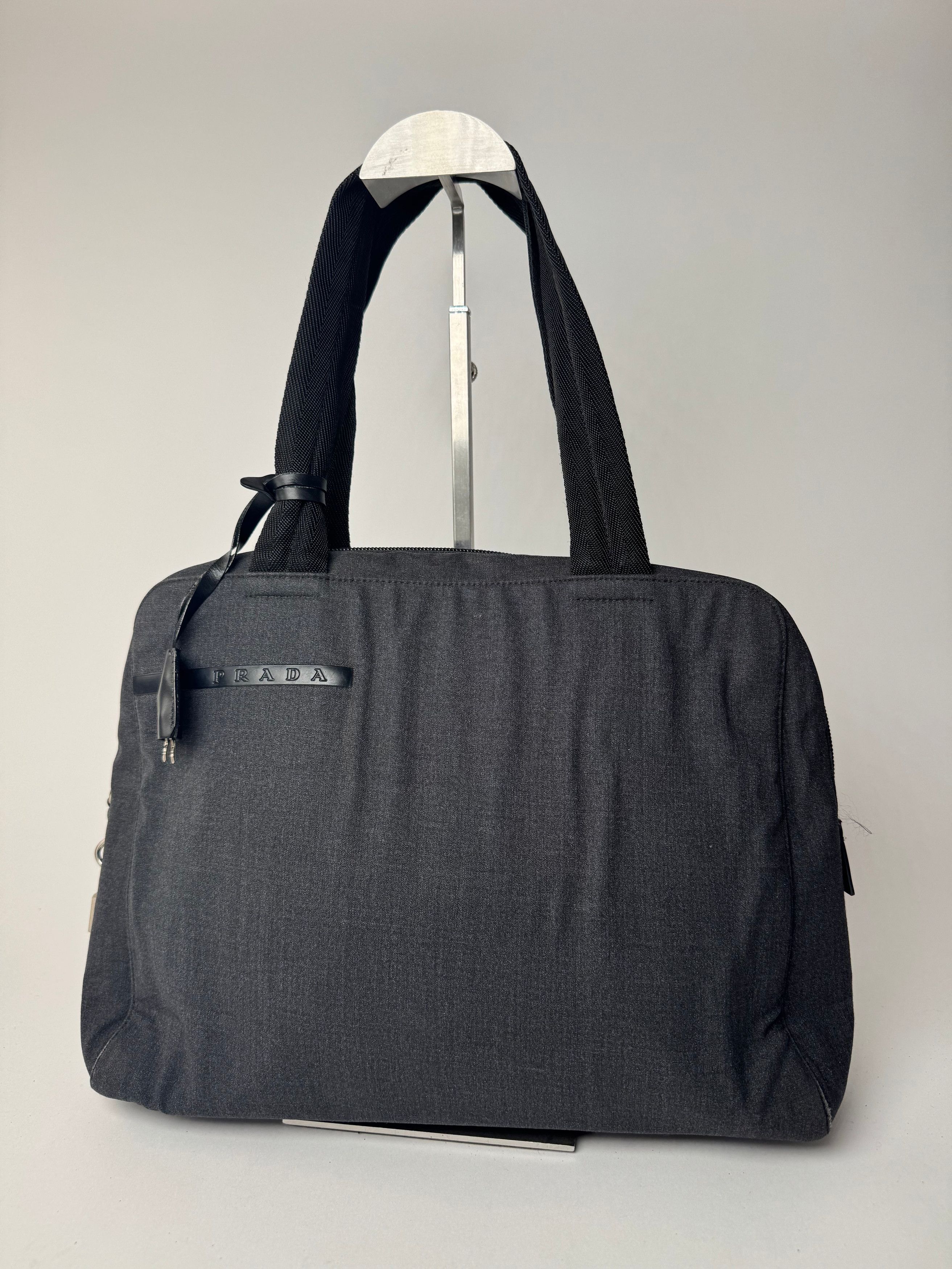 Prada Vintage Sport Canvas Bag Anthrazite Size ONE SIZE - 1 Thumbnail