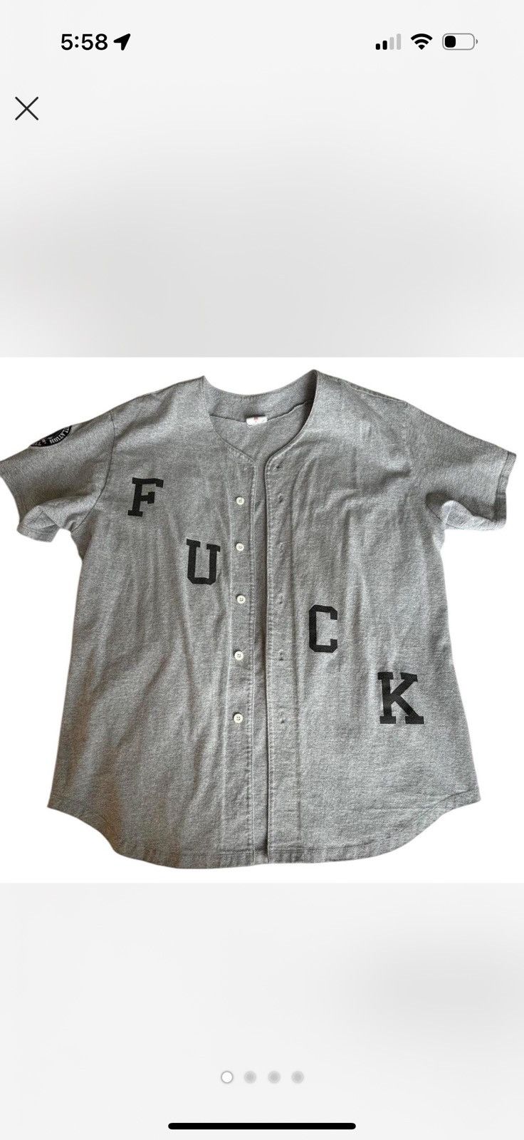 Fuck The Population fuck the population baseball tee Size US L / EU 52-54 / 3 - 1 Thumbnail