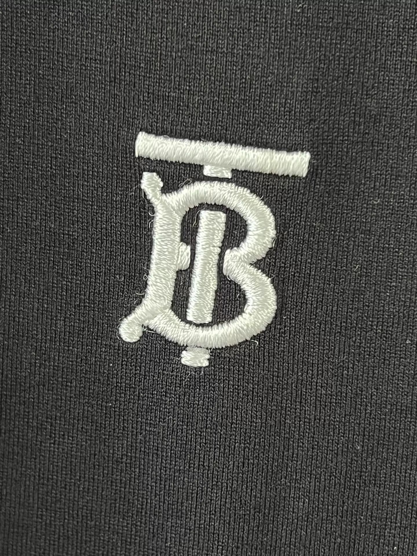 Burberry Burberry Black TB Embroidery Short Sleeve Tee M Size US M / EU 48-50 / 2 - 4 Thumbnail