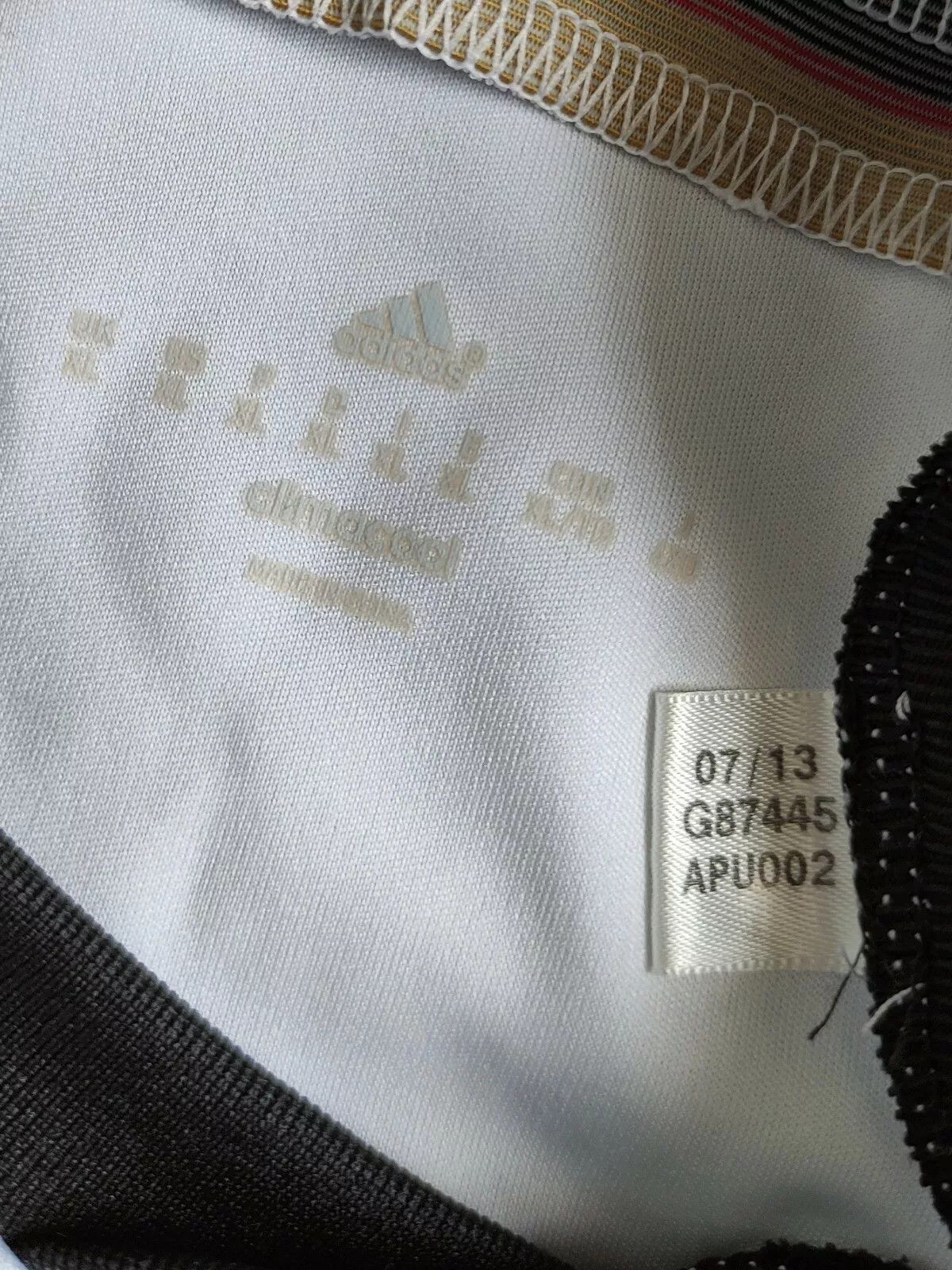 Adidas GERMANY NATIONAL TEAM 2014 2015 HOME FOOTBALL JERSEY MEN XL Size US XL / EU 56 / 4 - 3 Thumbnail