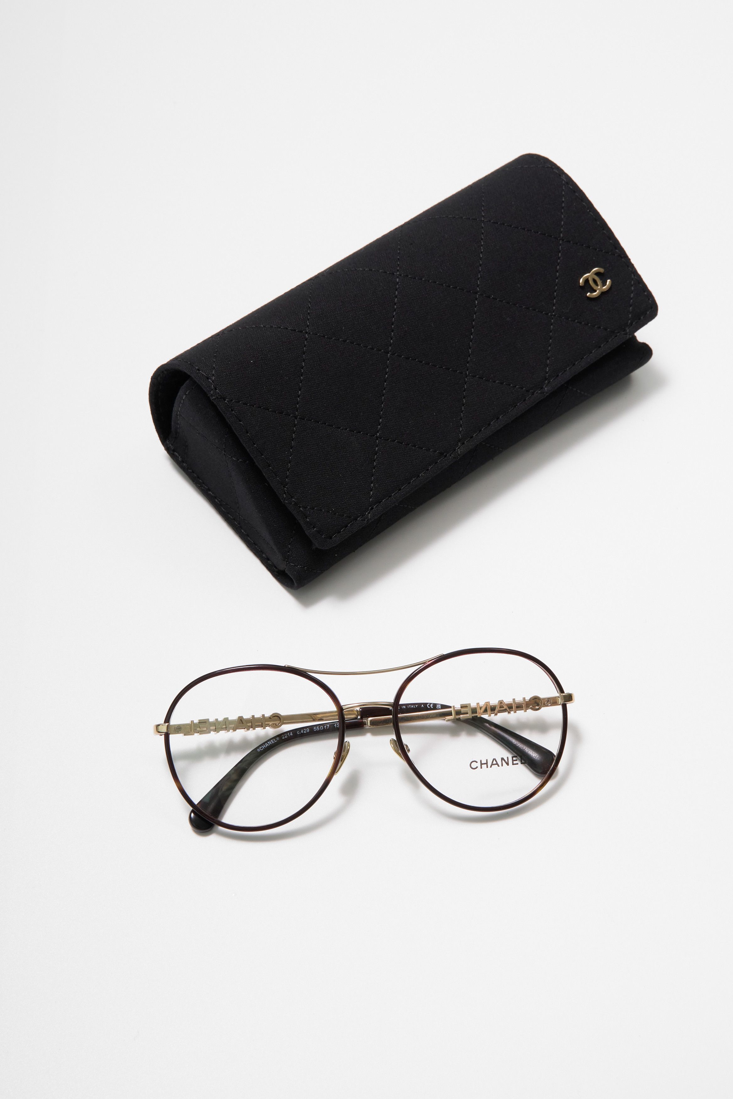 Chanel Chanel Pilot Eyeglasses Size ONE SIZE - 2 Thumbnail