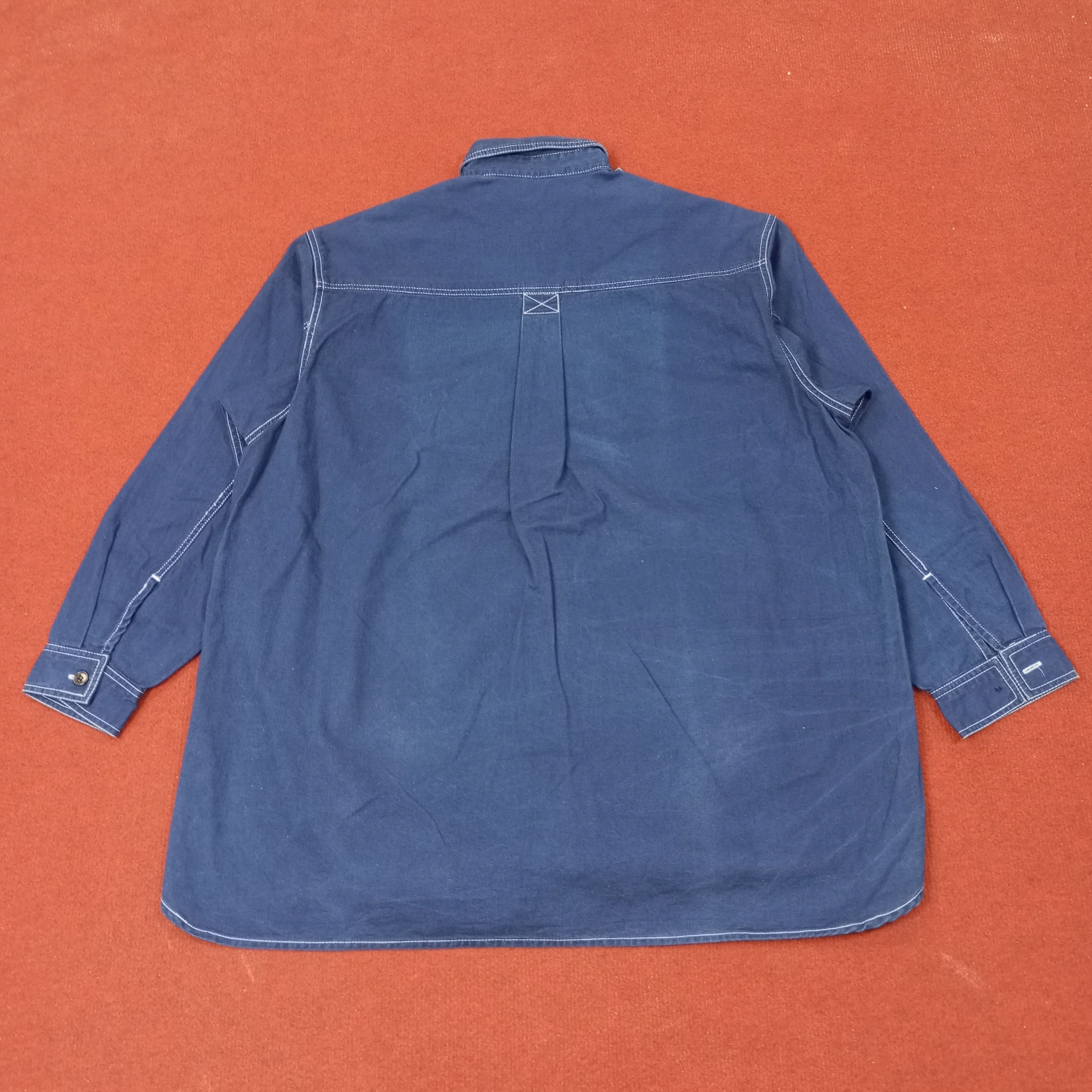 Yohji Yamamoto Y's For Living by Yohji Yamamoto Designer Jacket c248n22 Size US XL / EU 56 / 4 - 5 Thumbnail