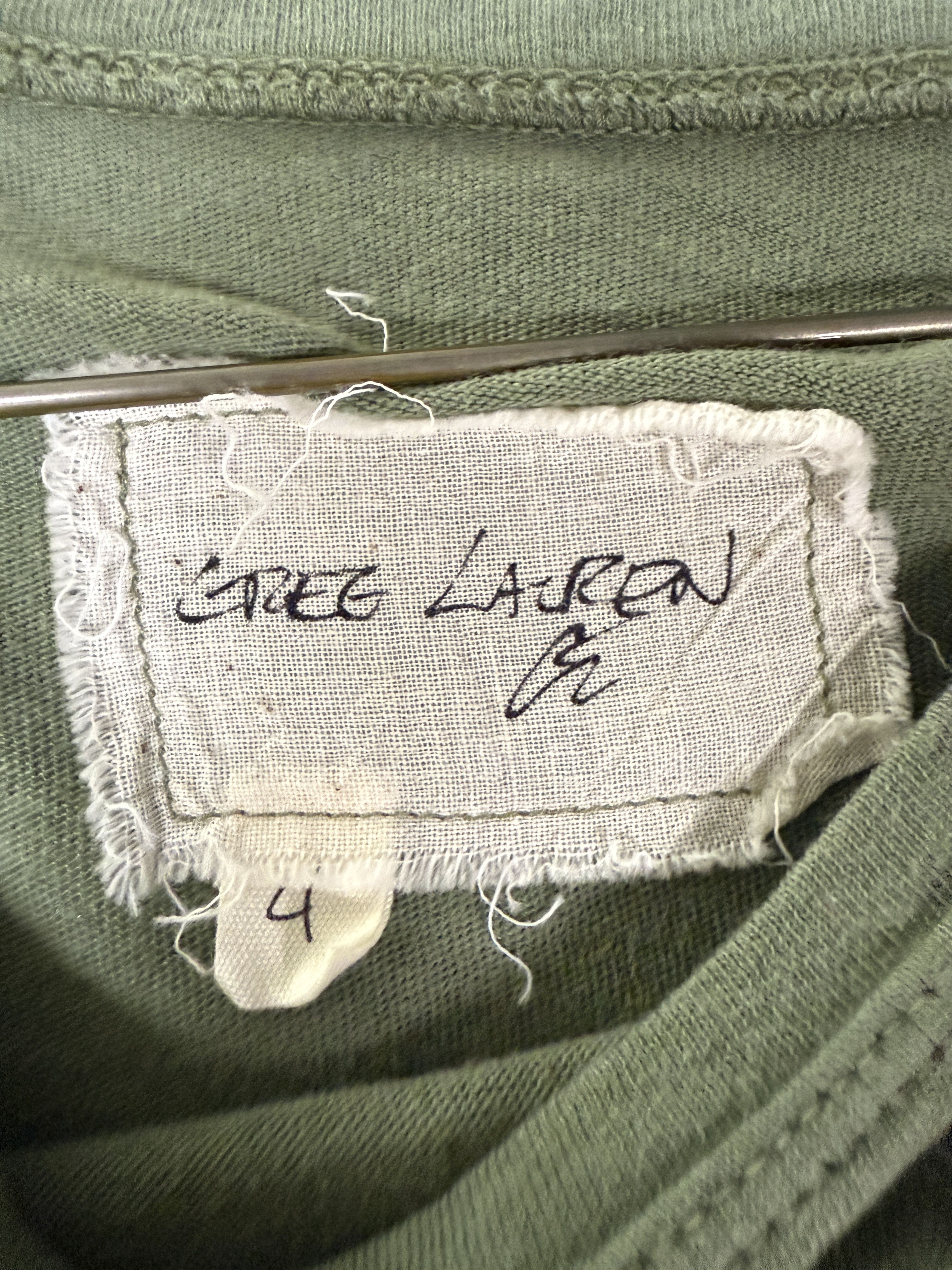 Greg Lauren Greg Lauren Short Sleeve Logo Crew Neck Tee Size US XL / EU 56 / 4 - 3 Thumbnail