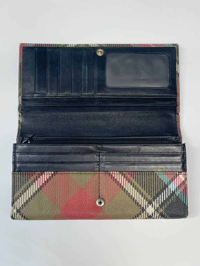 Vivienne Westwood Vivienne Westwood Plaid two-fold wallet 2504-Nextarrow Size ONE SIZE - 3 Thumbnail