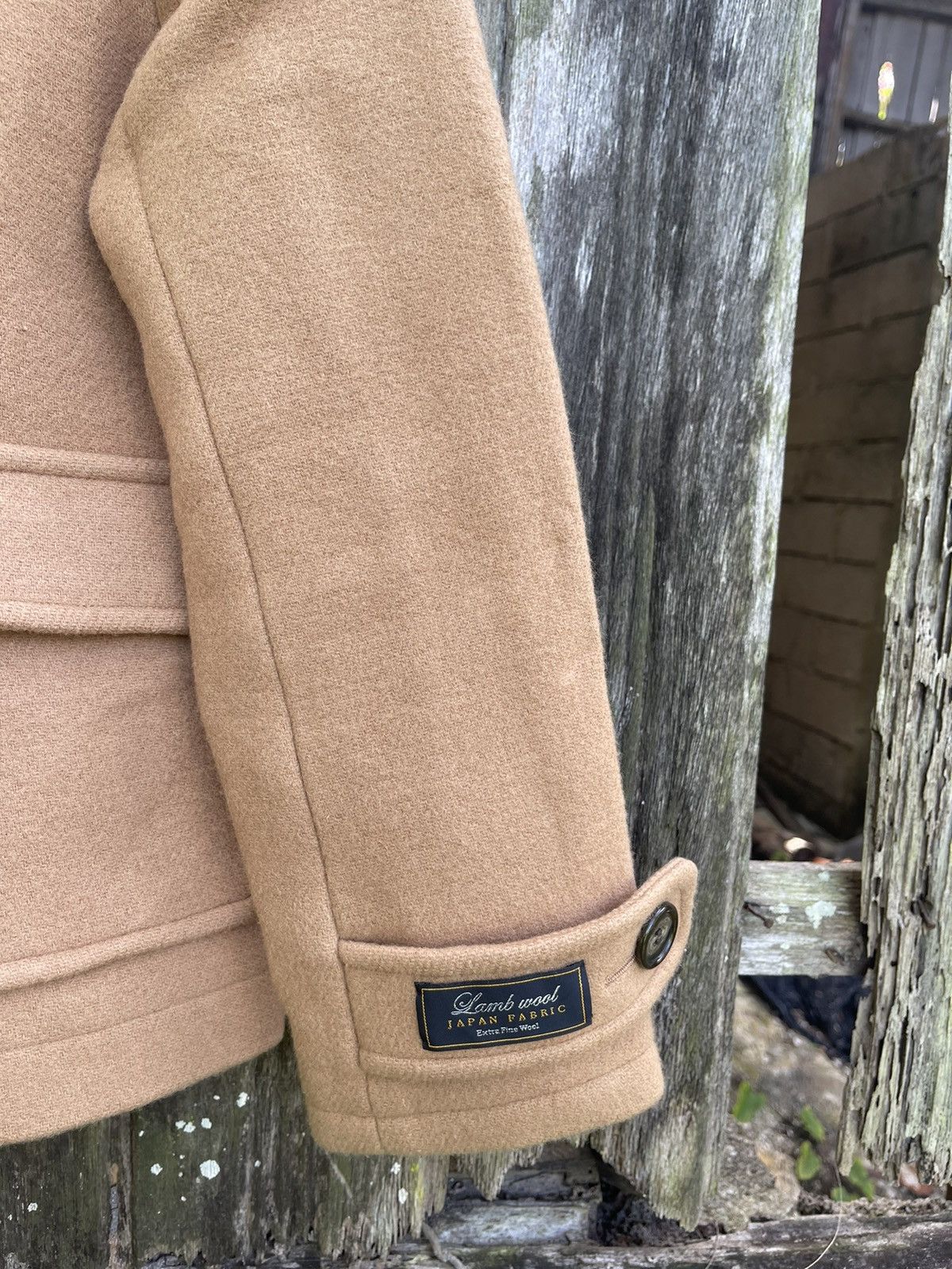 Beams Plus B:MING by BEAMS Camel Lambswool Duffle Coat (Japan Fabric) Size US S / EU 44-46 / 1 - 7 Thumbnail