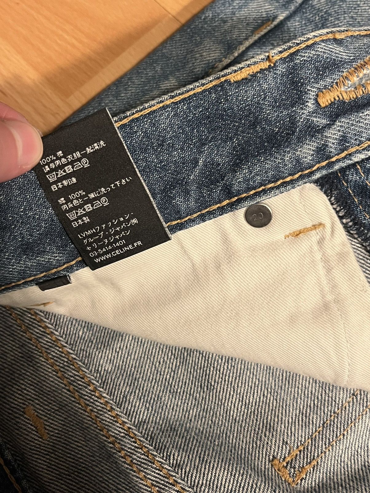 Celine Celine SS20 FL_001 flared Jeans by Hedi Slimane Size US 30 / EU 46 - 6 Thumbnail