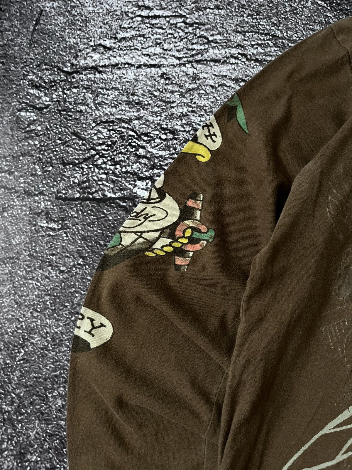 Ed Hardy Vintage Ed Hardy Eagle Death Before long sleeve Size US L / EU 52-54 / 3 - 4 Thumbnail