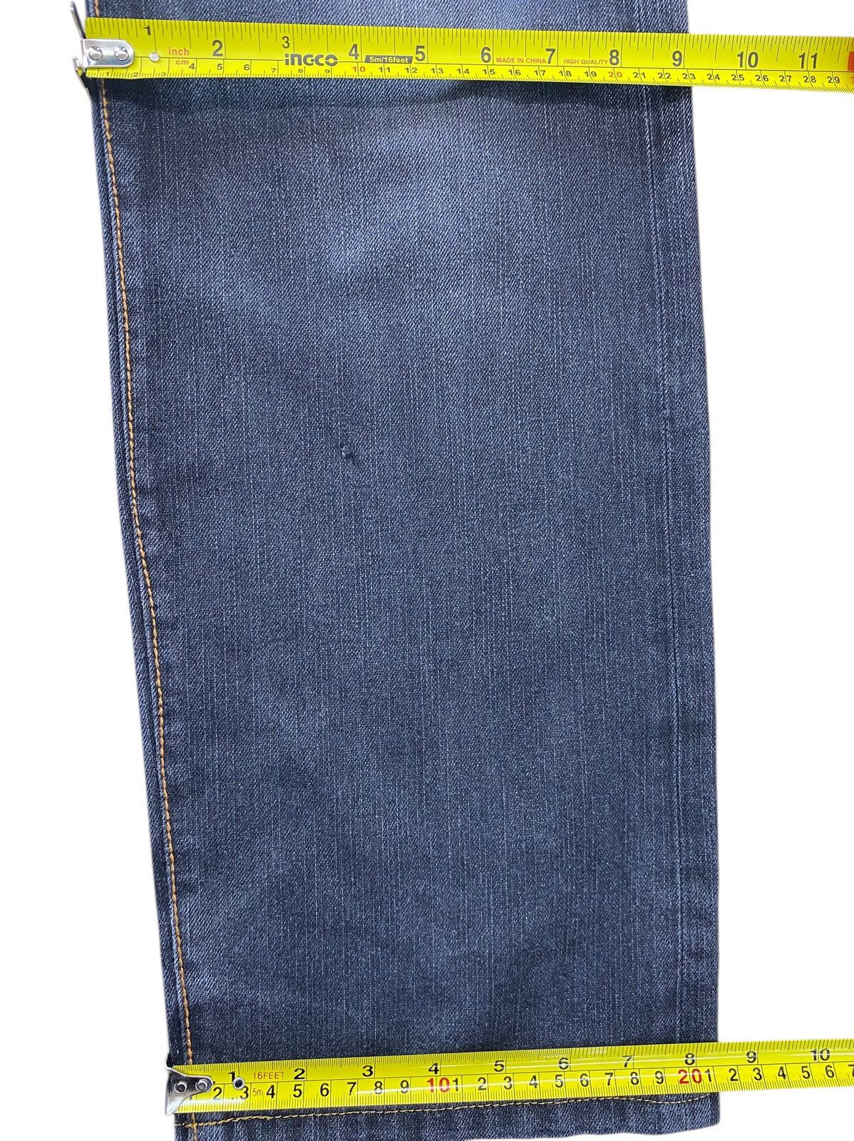 Takeo Kikuchi Takeo Kikuci Blue Wash Style Straight Leg Jeans Size US 32 / EU 48 - 9 Thumbnail