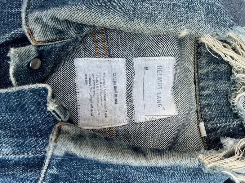 Helmut Lang Helmut Lang Blue Denim Jacket. Size US S / EU 44-46 / 1 - 6 Thumbnail