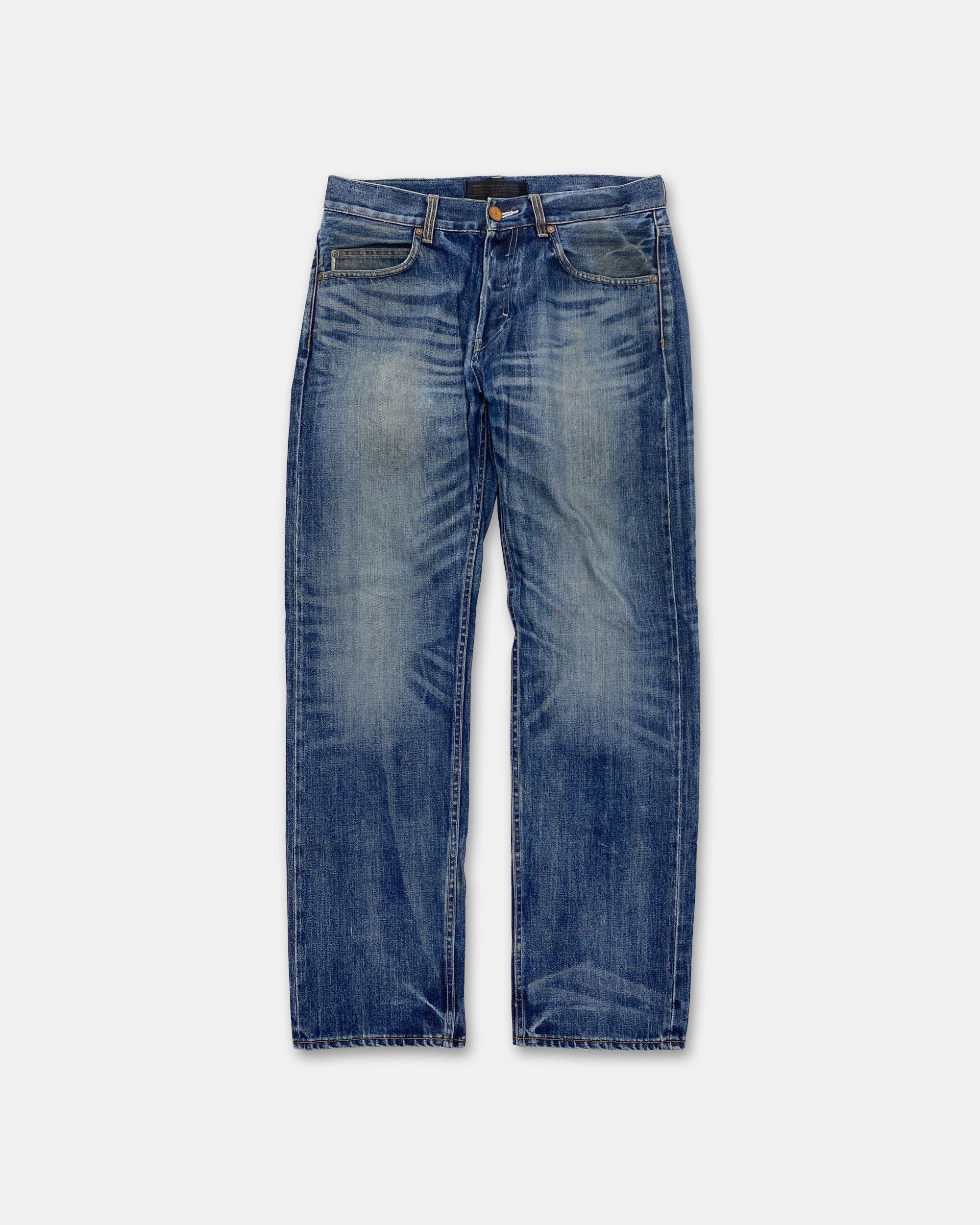 Adidas 2010s Selvedge Denim Size US 32 / EU 48 - 2 Thumbnail