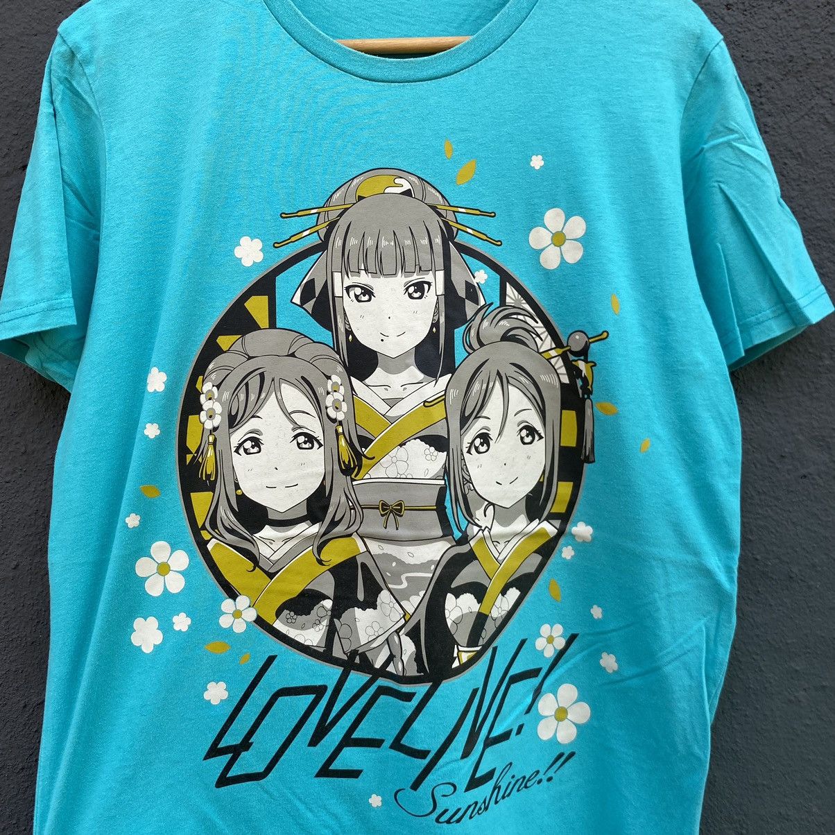 Anime Lovelive Sunshine Japanese Girls Anime Tee Size US M / EU 48-50 / 2 - 2 Thumbnail