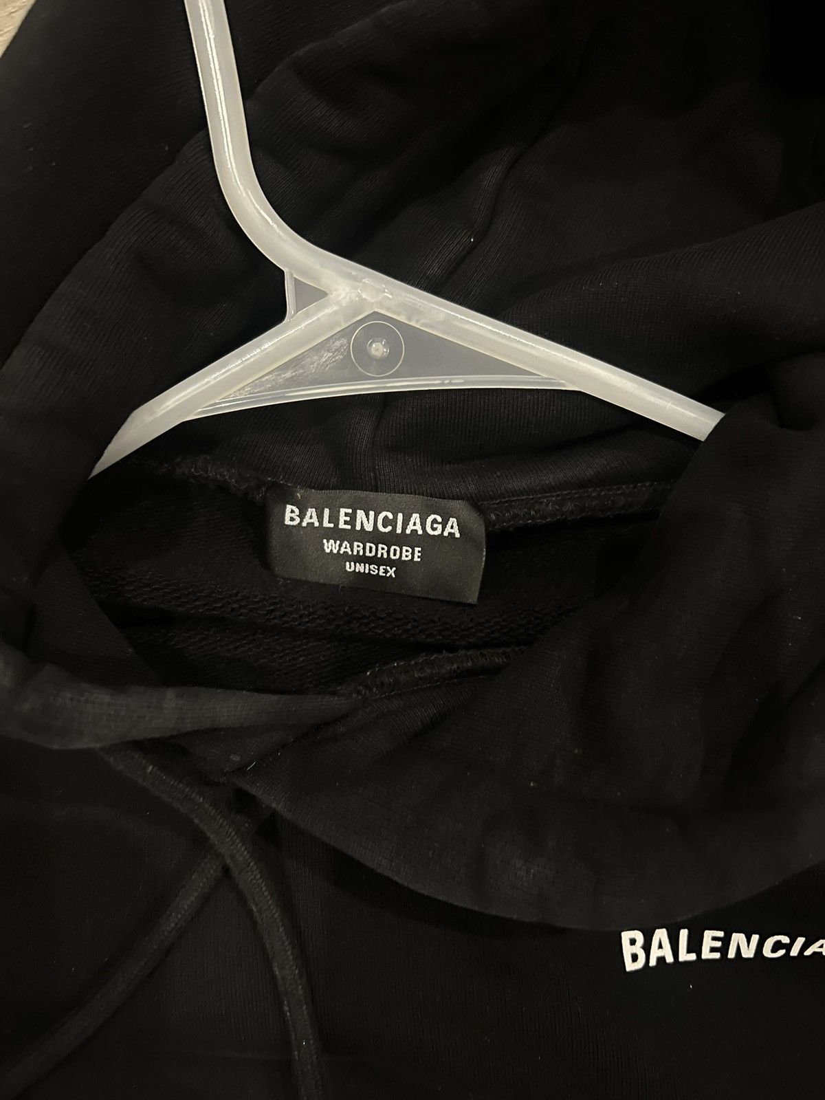 Balenciaga BALENCIAGA BACK HOODIE REGULAR FIT Size US S / EU 44-46 / 1 - 2 Thumbnail