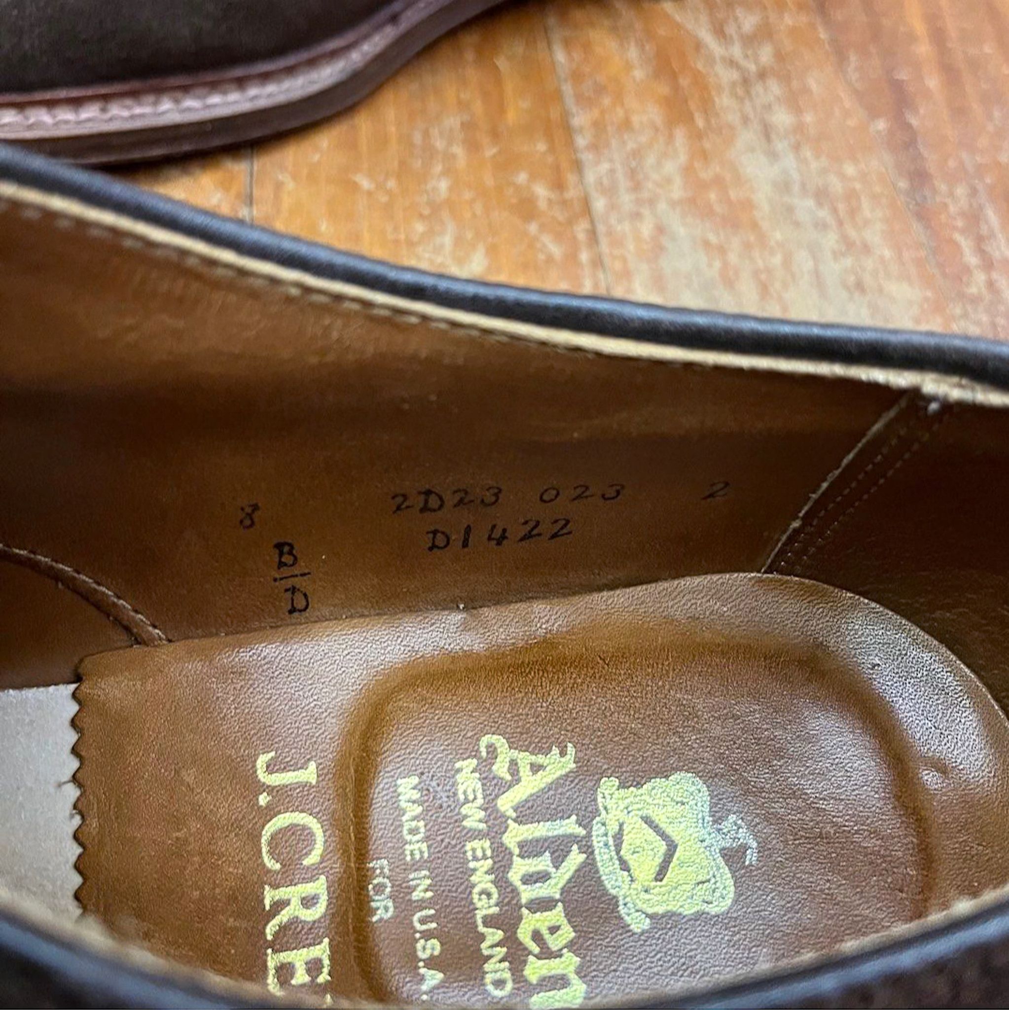 Alden Alden D1422 Humus Suede Plain Toe Dover Size US 7.5 / EU 40-41 - 3 Thumbnail